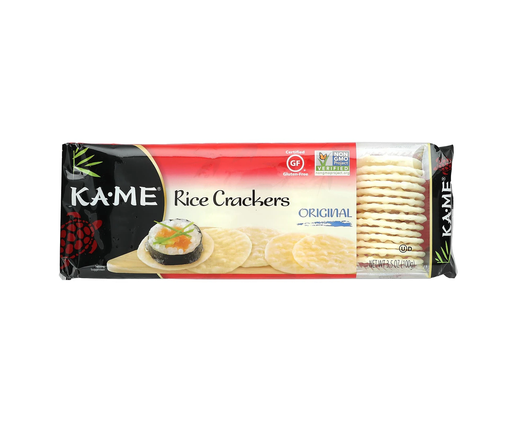 KA-ME, Rice Crackers, Original, 3.5 oz (100 g)