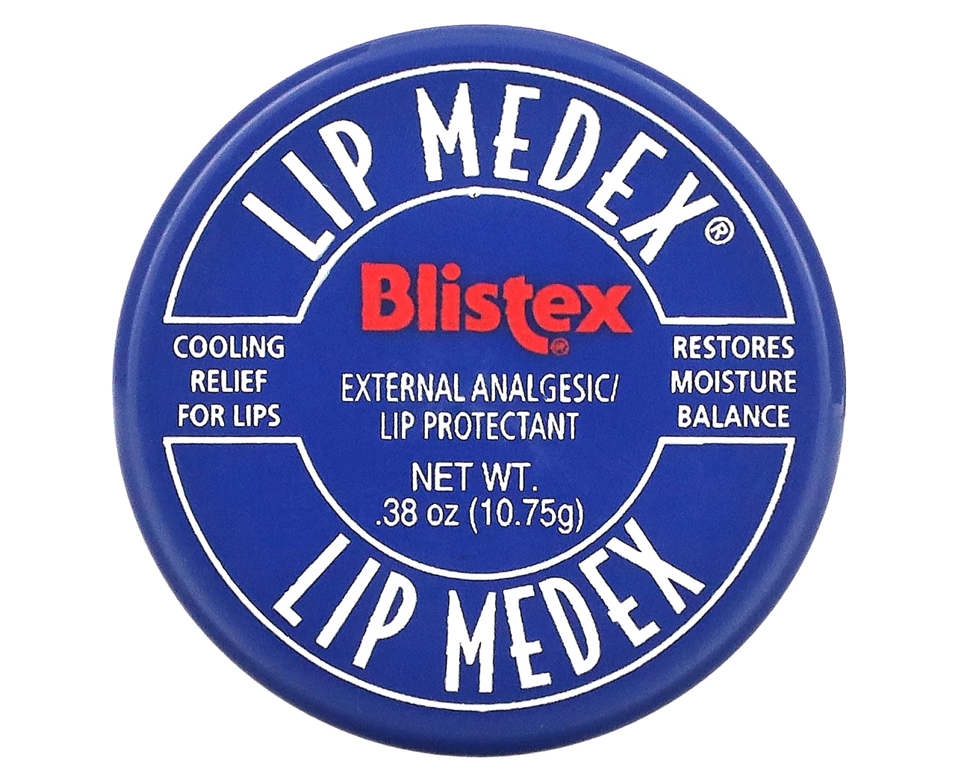 Blistex, Lip Medex, External Analgesic Lip Protectant, 0.38 oz (10.75 g)