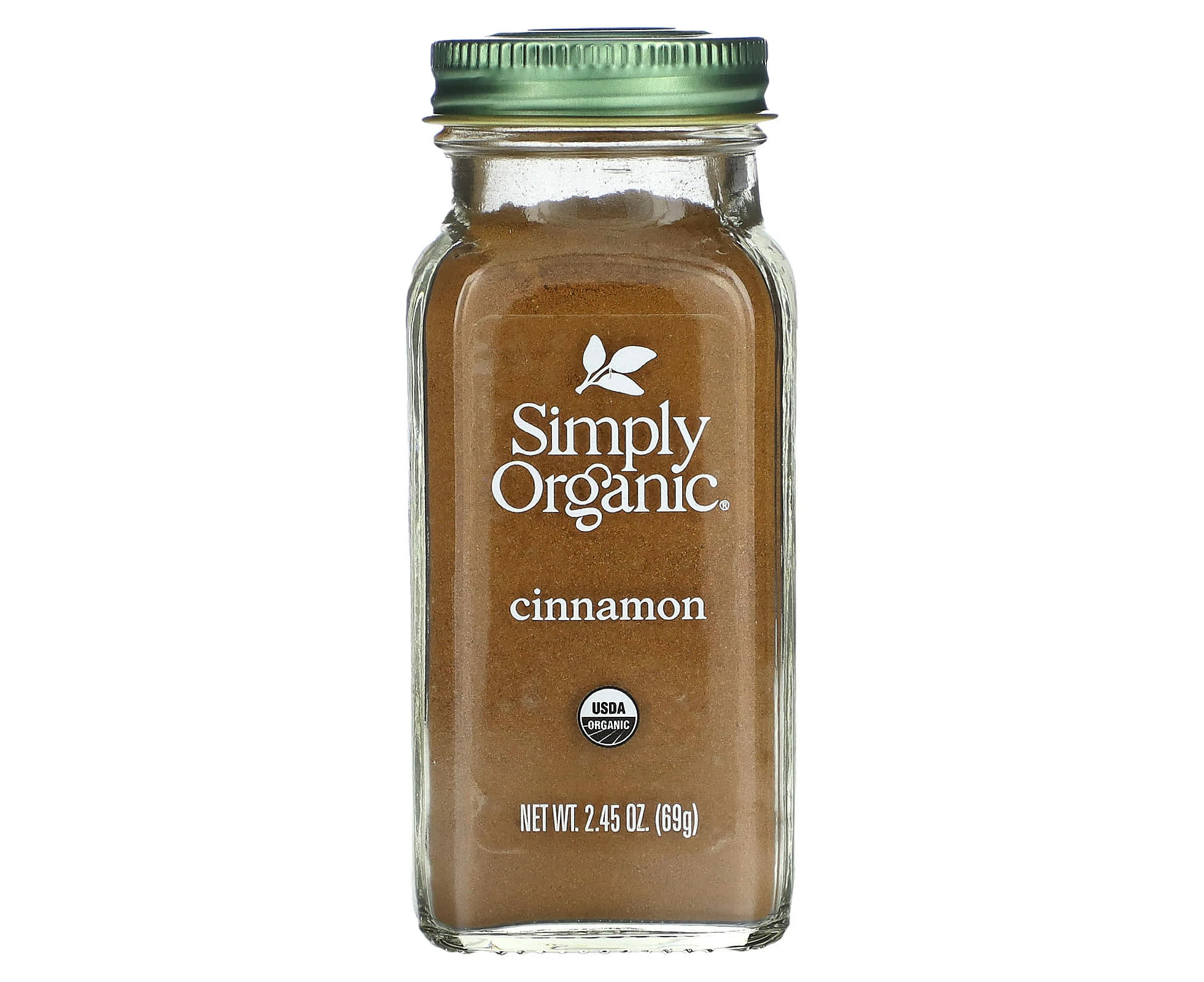 Simply Organic, Cinnamon, 2.45 oz (69 g)