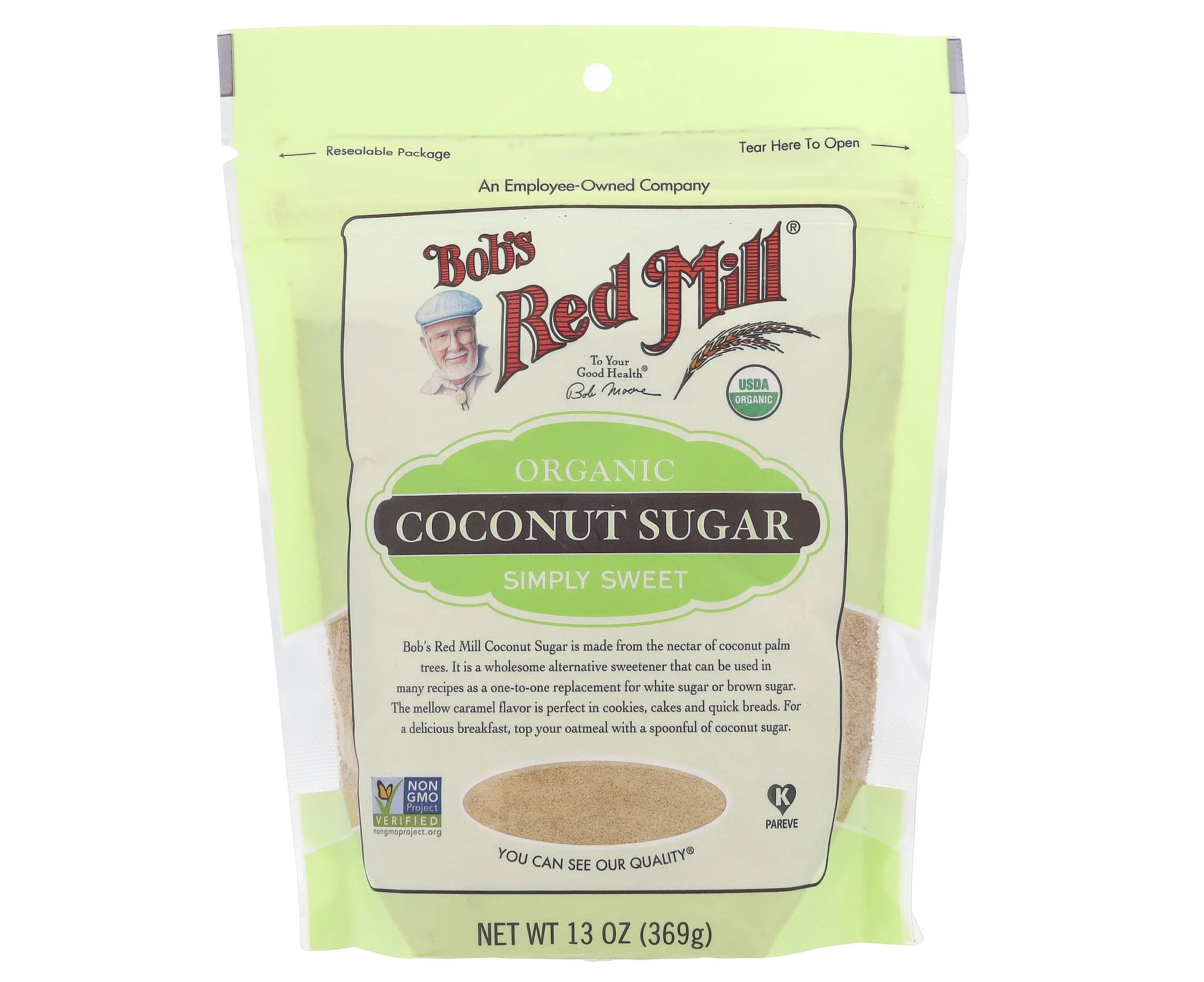 Bob's Red Mill, Organic Coconut Sugar, 13 oz (369 g)