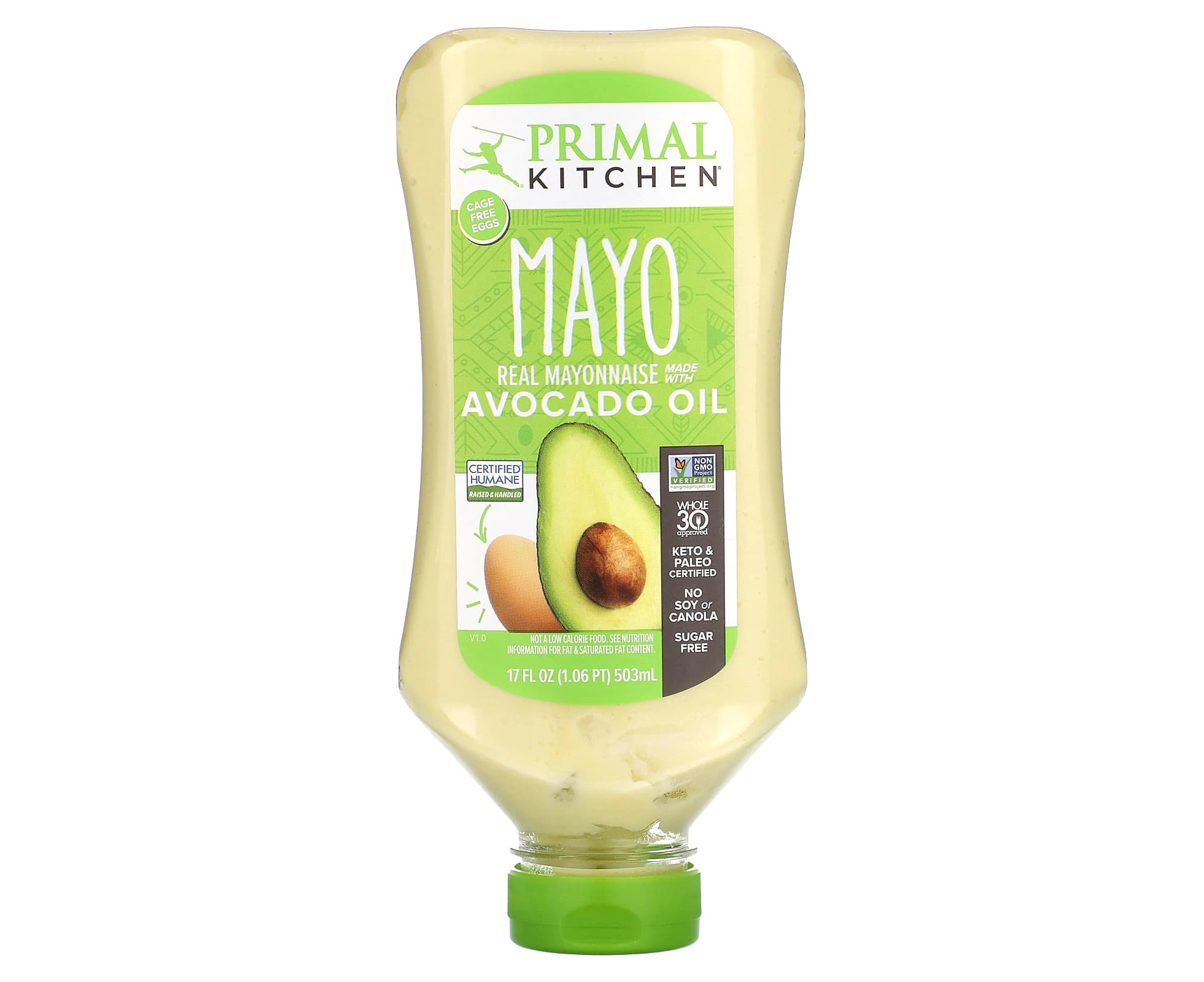 Primal Kitchen, Mayo With Avocado Oil, 17 fl oz (503 ml)