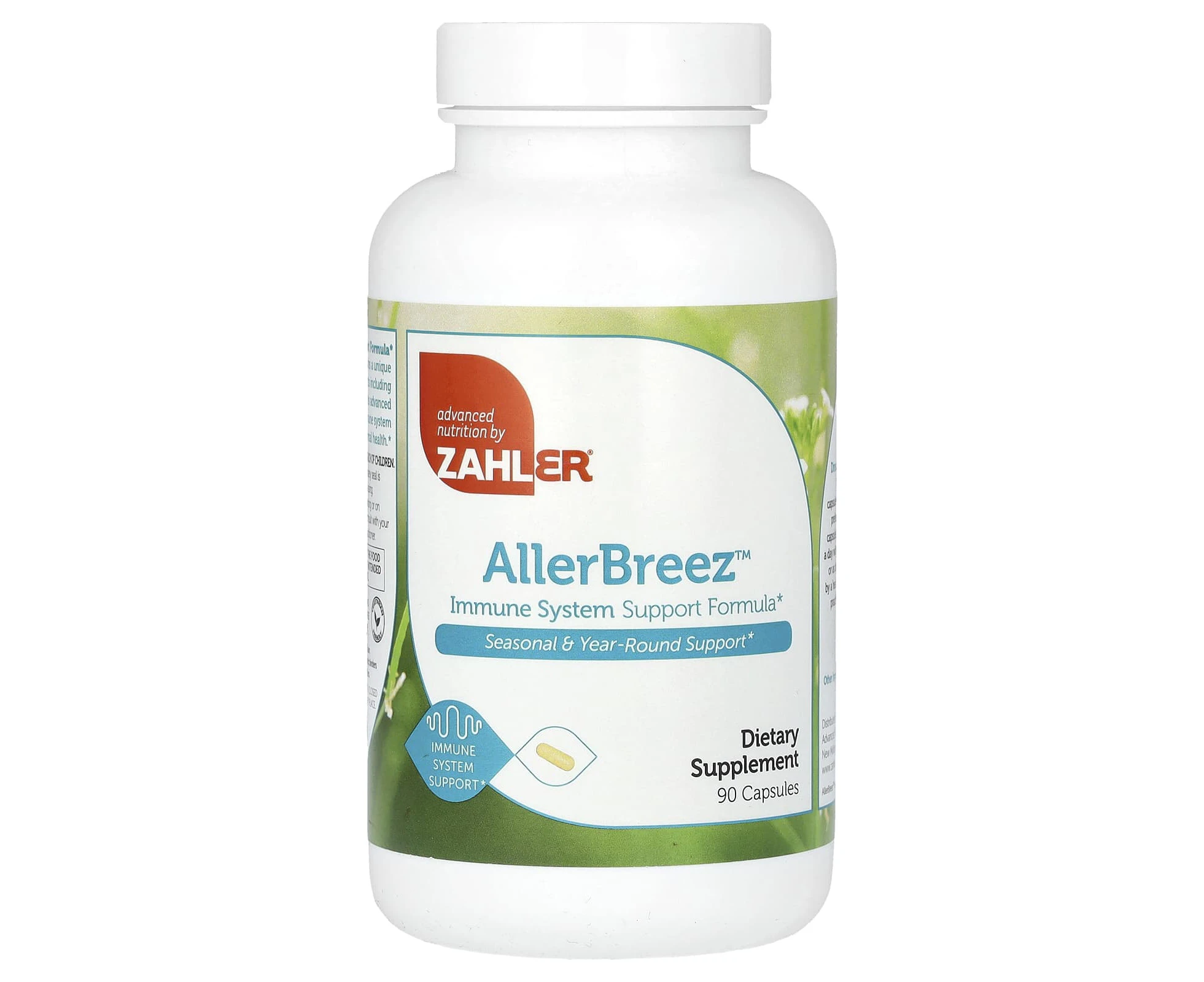 Zahler, AllerBreez,  Immune System Support Formula, 90 Capsules