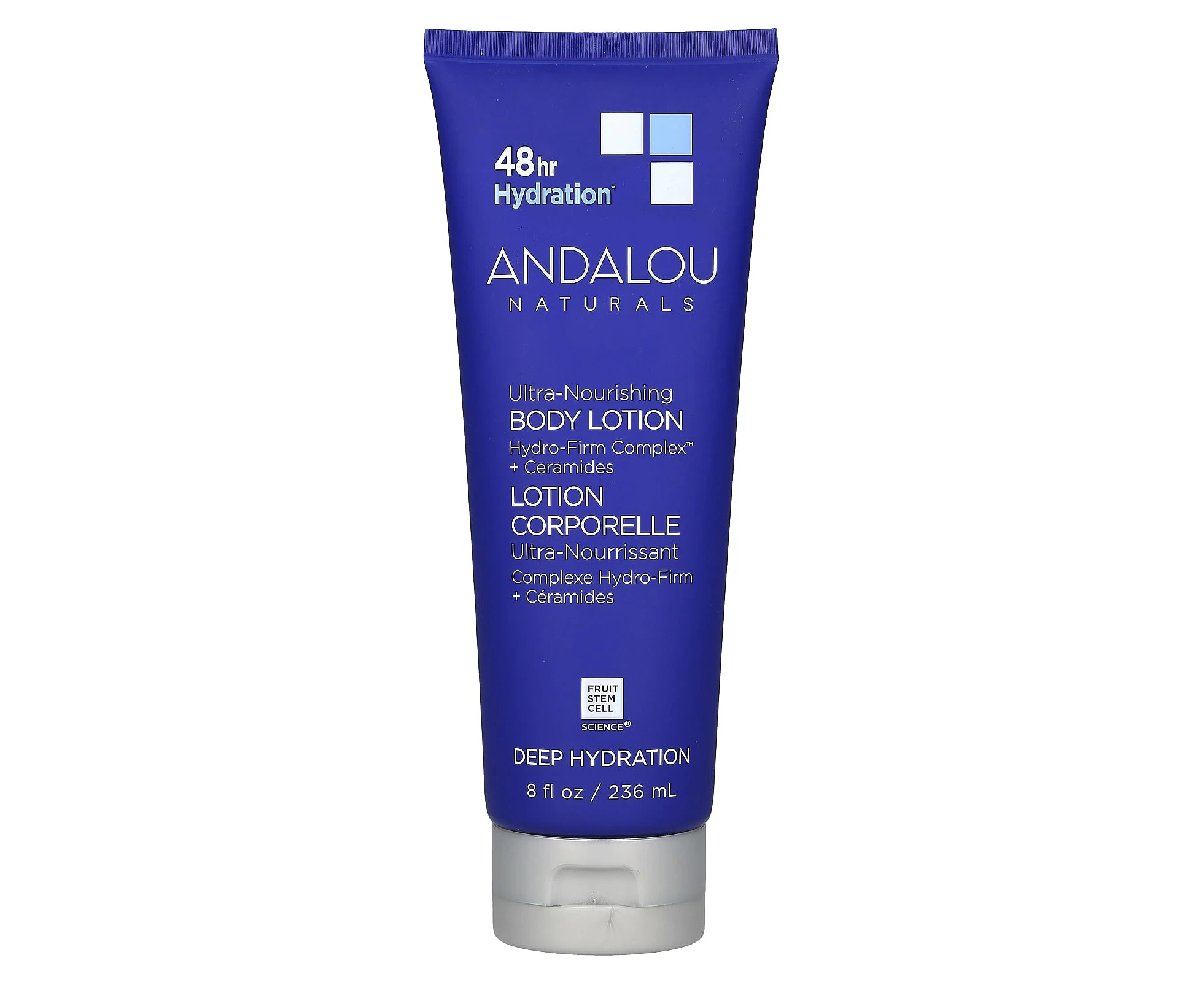 Andalou Naturals, Ultra-Nourishing Body Lotion, Deep Hydration, 8 fl oz (236 ml)