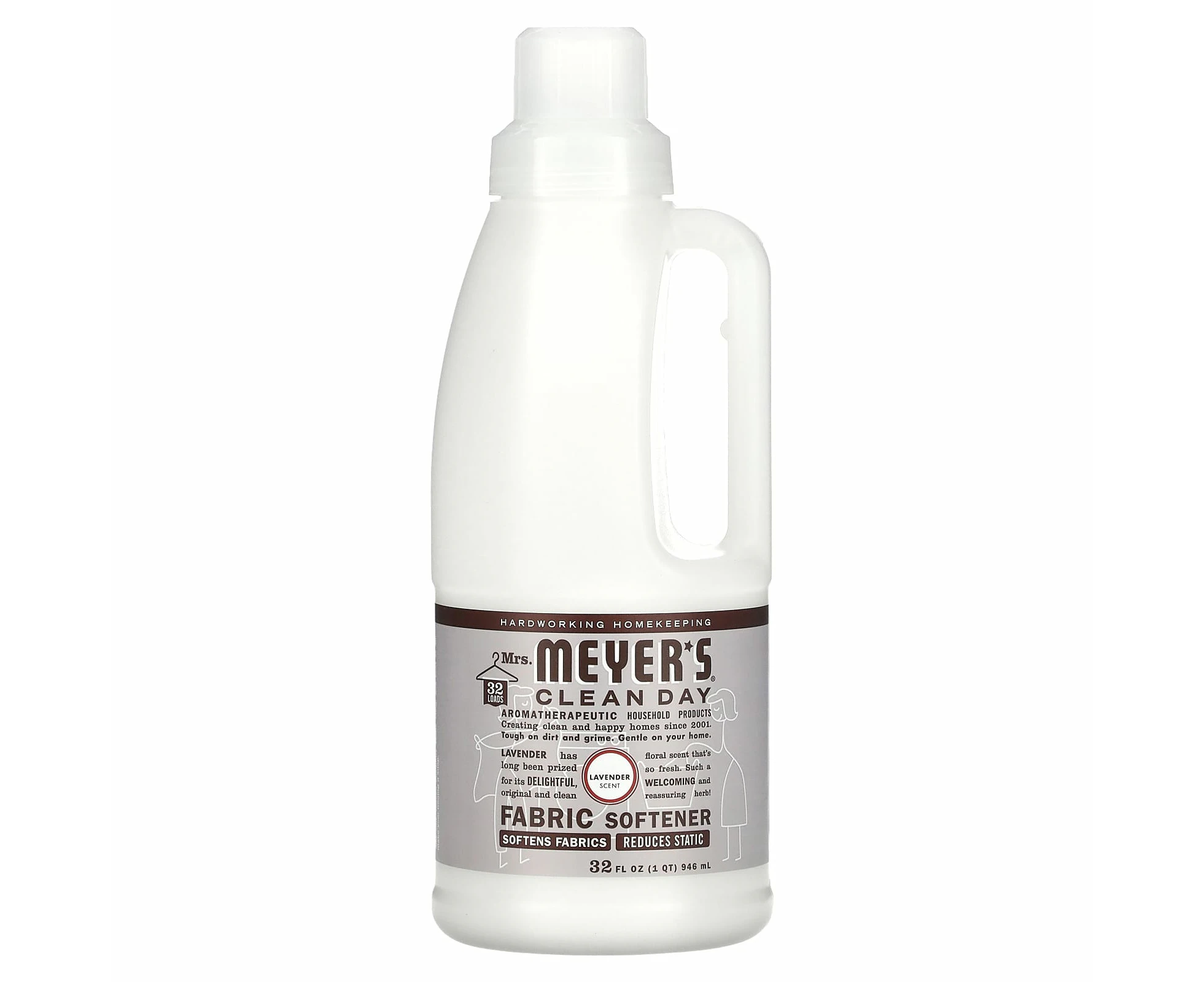 Mrs. Meyers Clean Day, Fabric Softener, Lavender, 32 fl oz (946 ml)