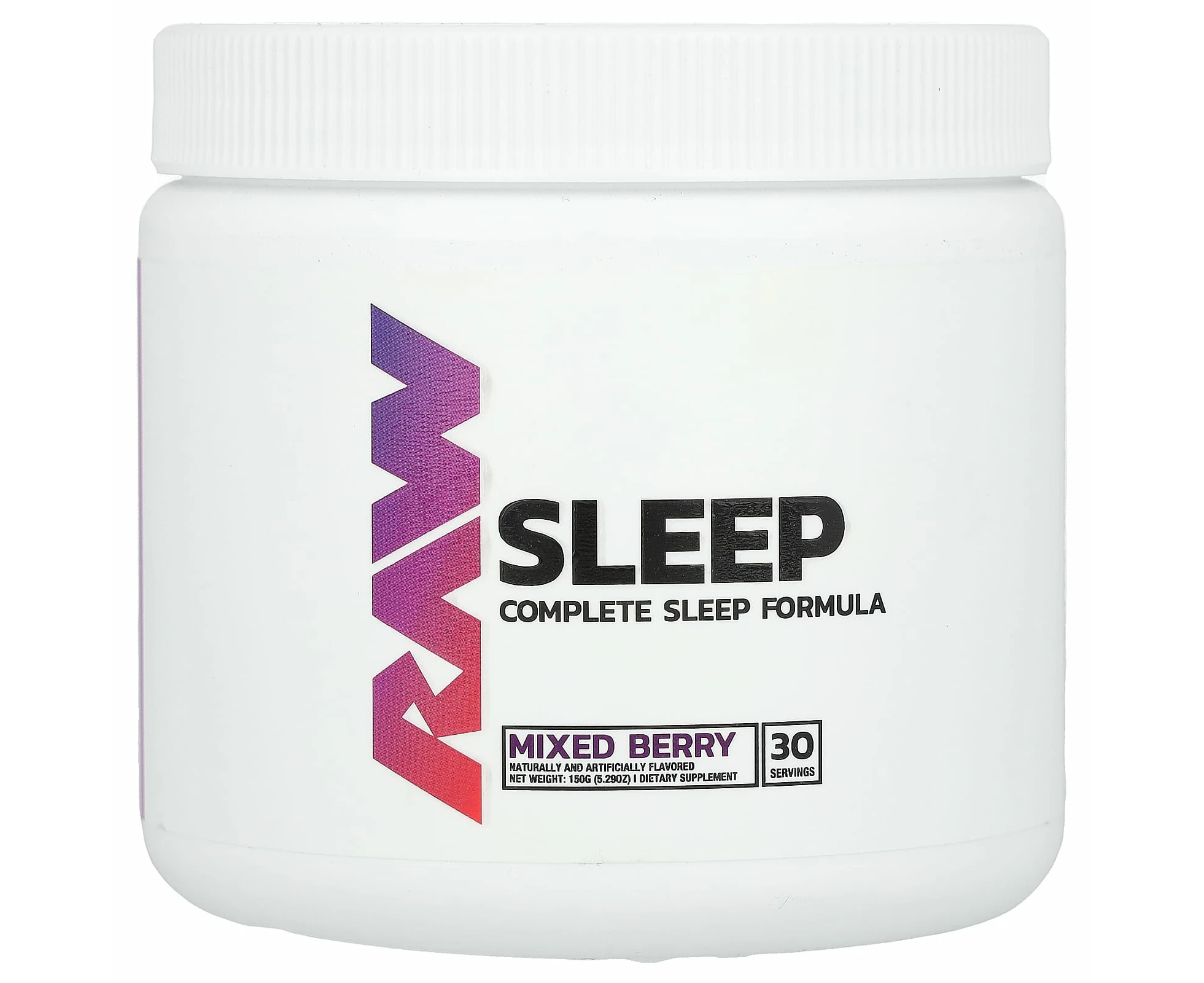 Raw Nutrition, Sleep, Mixed Berry, 5.29 oz (150 g)