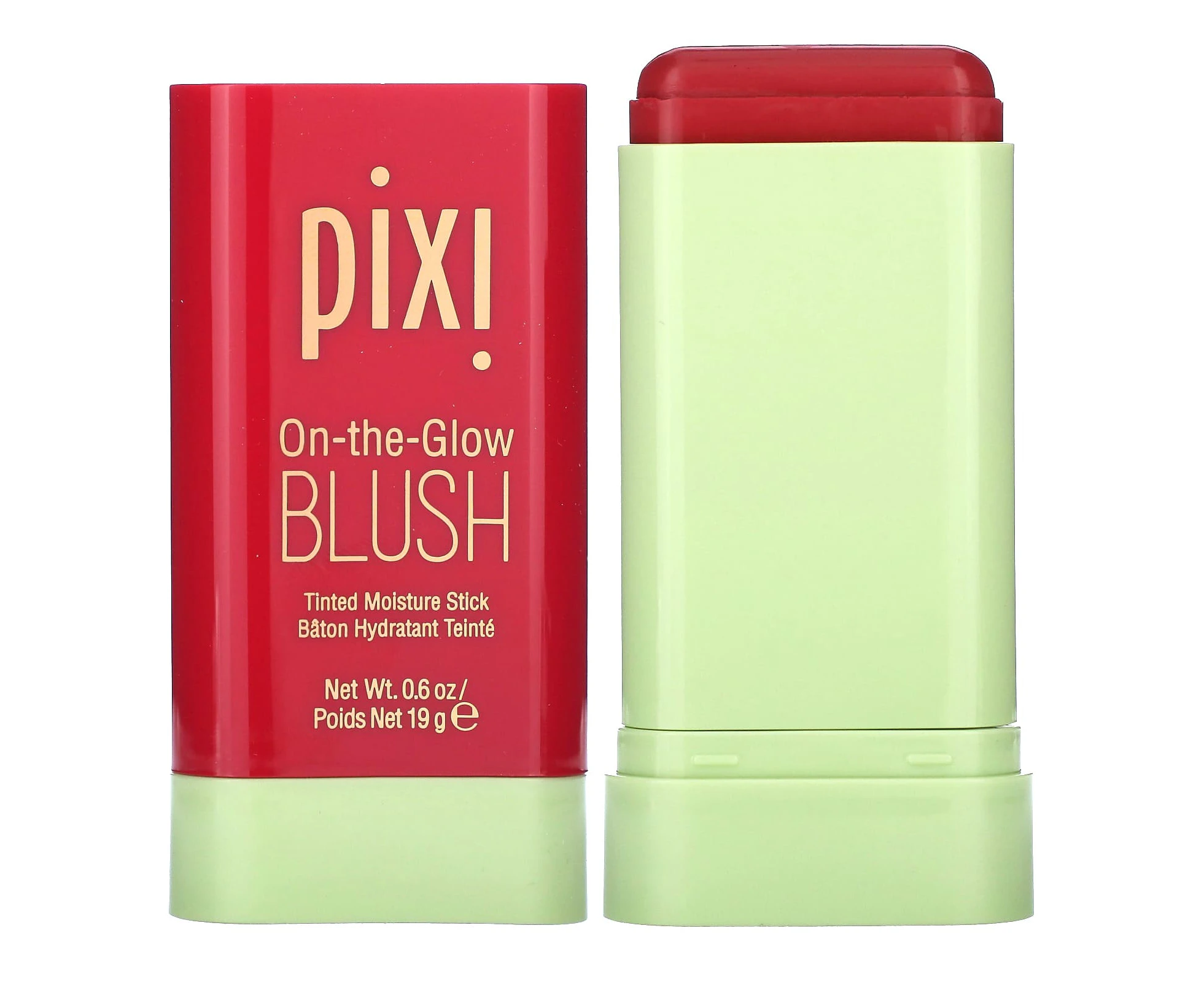 Pixi Beauty, On-the-Glow Blush, Tinted Moisture Stick, Ruby, 0.6 oz (19 g)