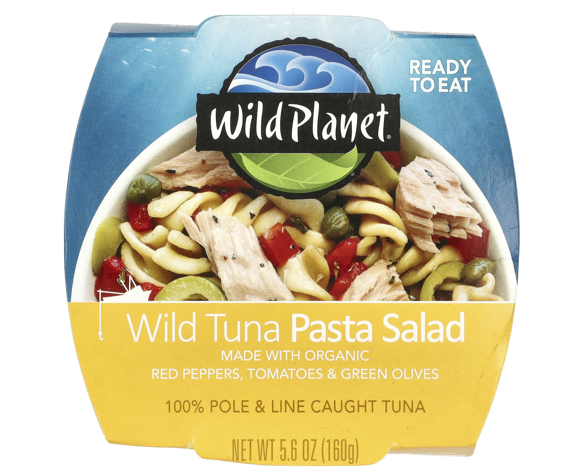 Wild Planet, Wild Tuna Pasta Salad, 5.6 oz (160 g)