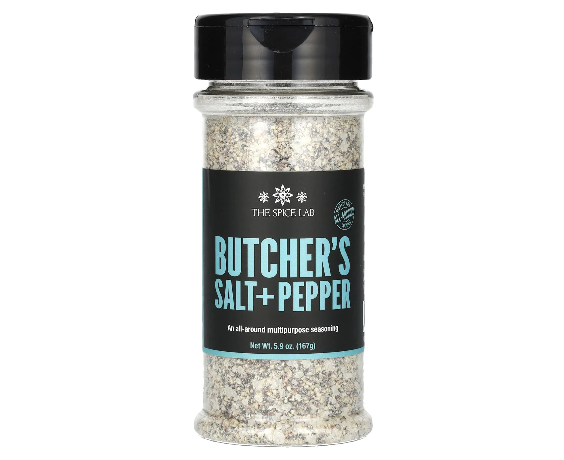 The Spice Lab, Butcher's Salt + Pepper, 5.9 oz (167 g)