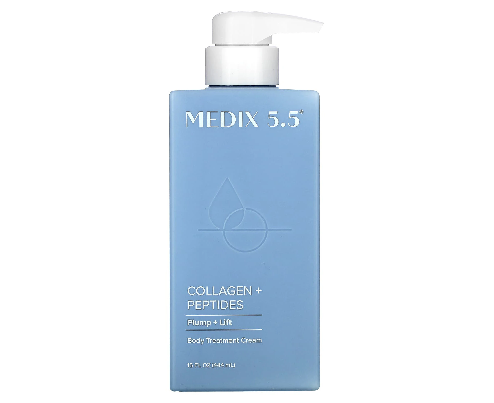 Medix 5.5, Body Treatment Cream, Collagen + Peptides, 15 fl oz (444 ml)