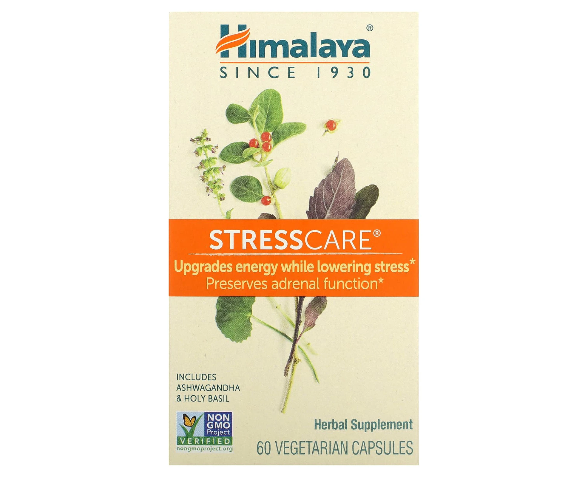 Himalaya, StressCare, 60 Vegetarian Capsules