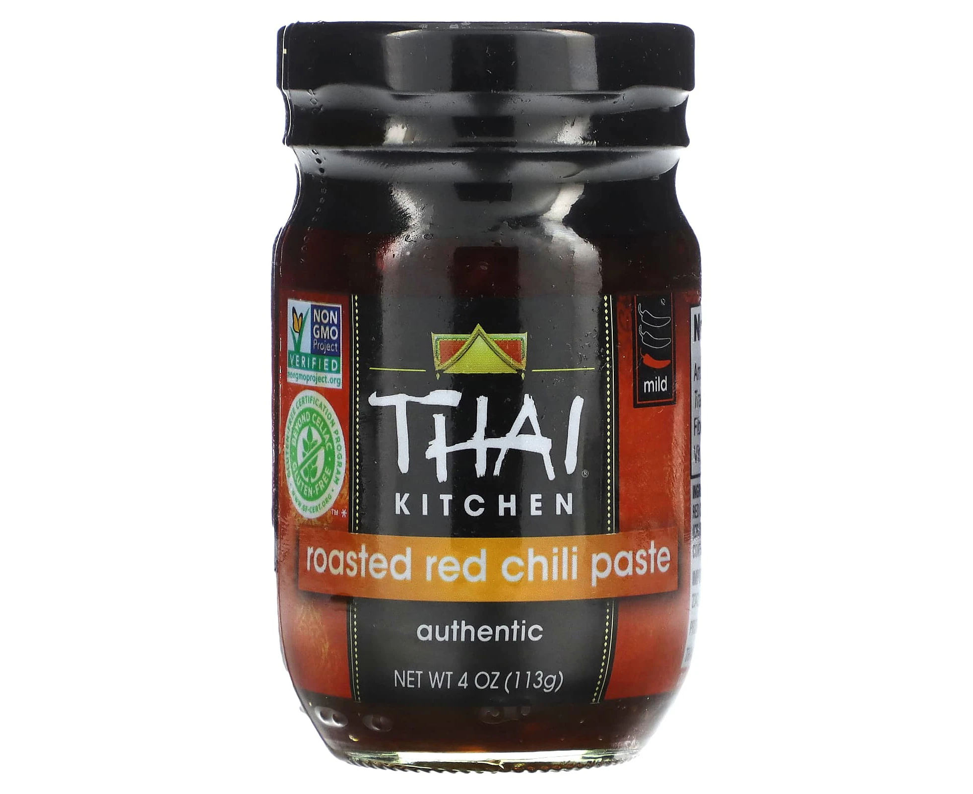 Thai Kitchen, Roasted Red Chili Paste, Mild, 4 oz (113 g)