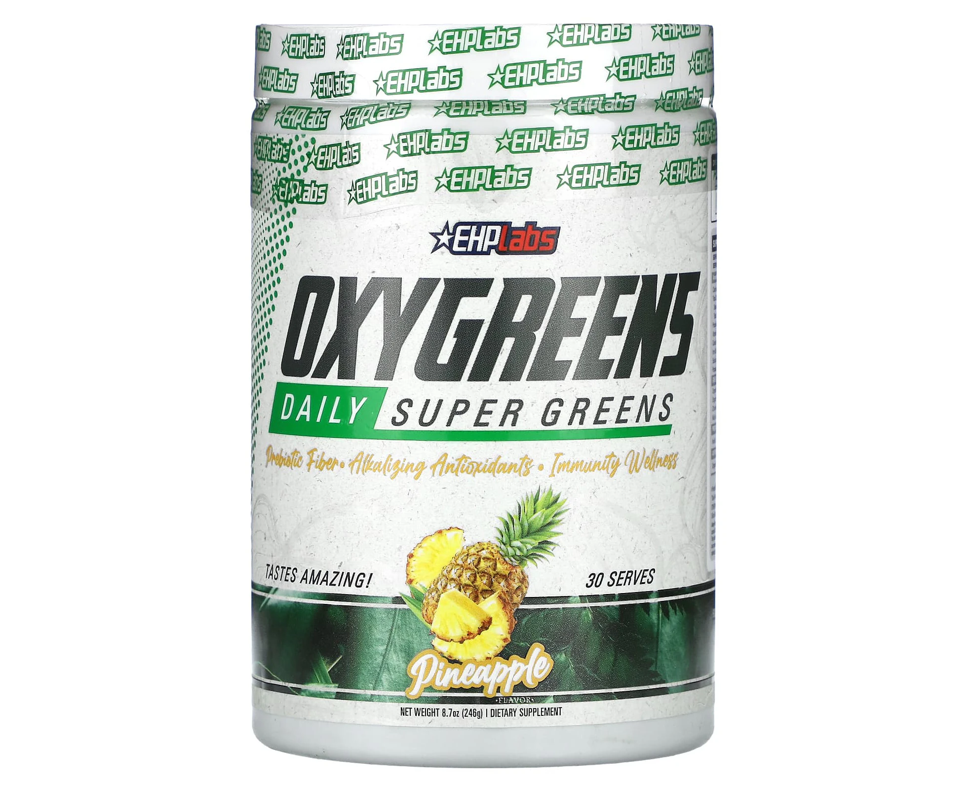 EHPlabs, OxyGreens, Daily Super Greens, Pineapple , 8.7 oz (246 g)