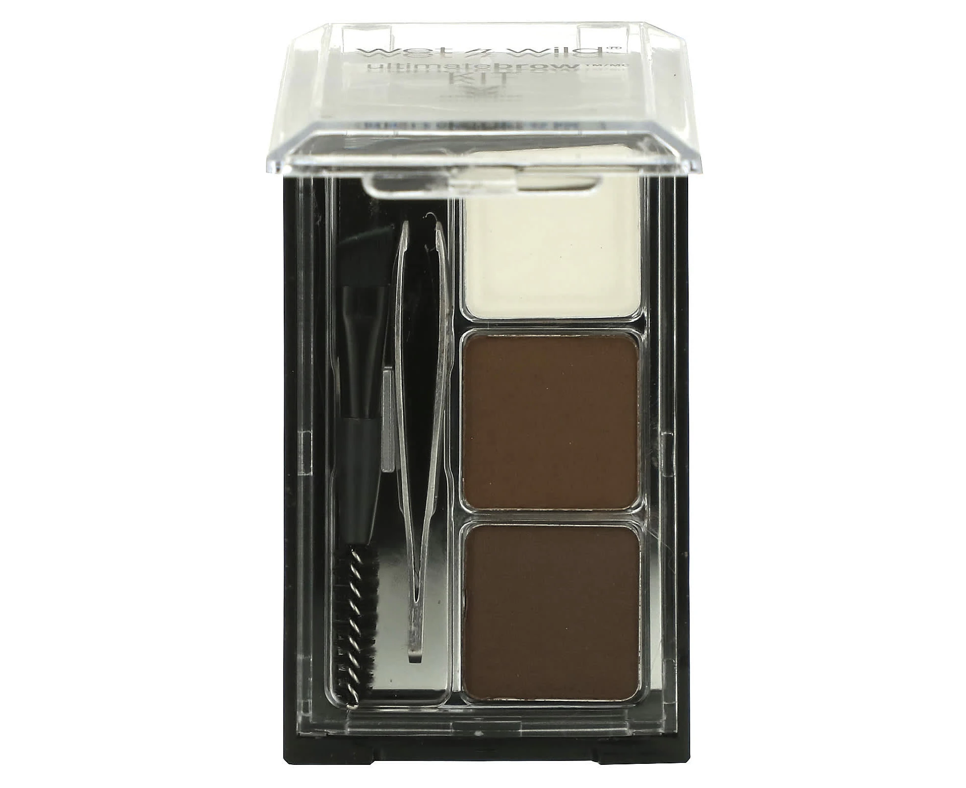 wet n wild, Ultimate Brow Kit, Dark Brown, 0.09 oz (2.5 g)