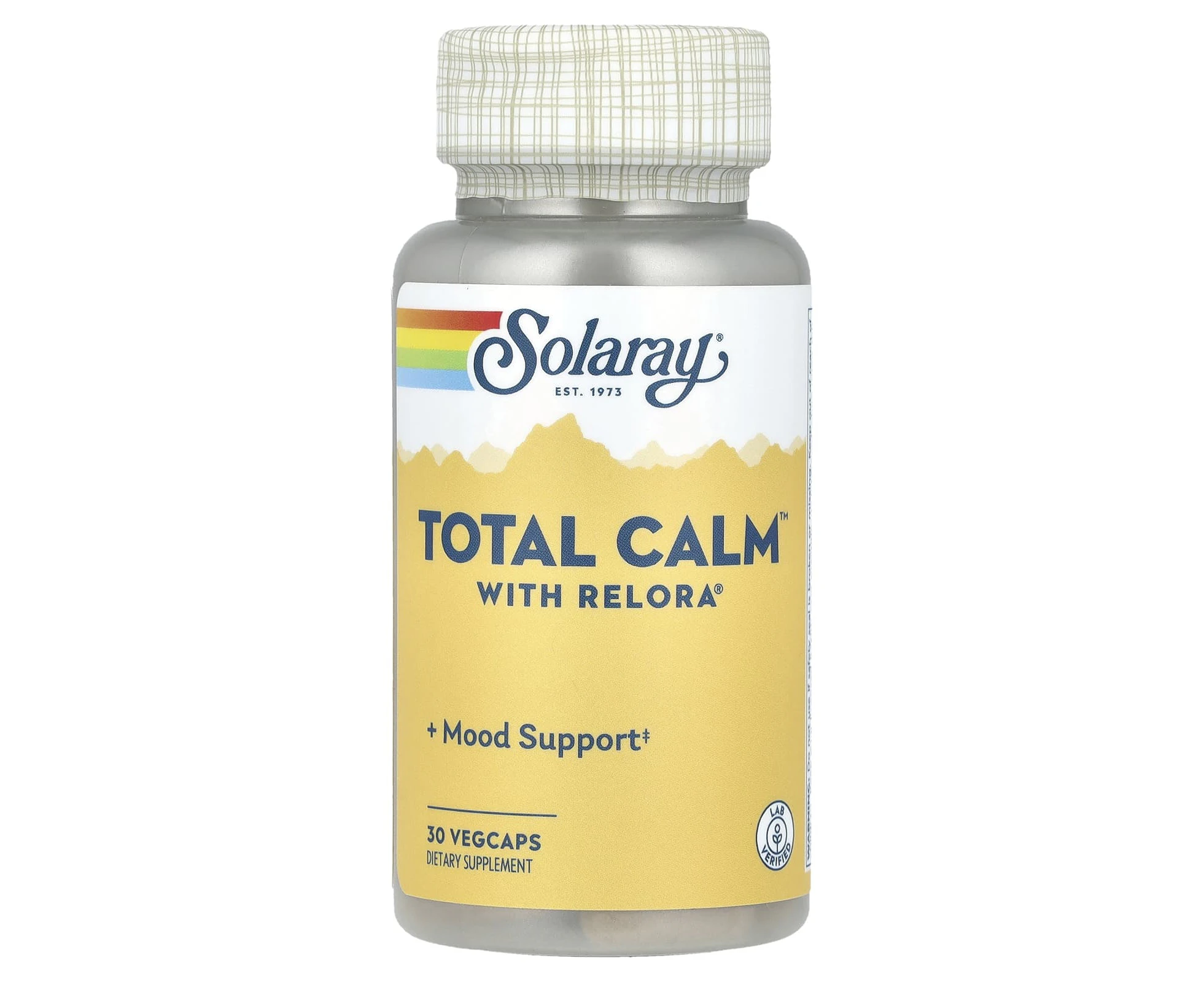 Solaray, Total Calm‚Ñ¢ With Relora¬Æ, 30 VegCaps