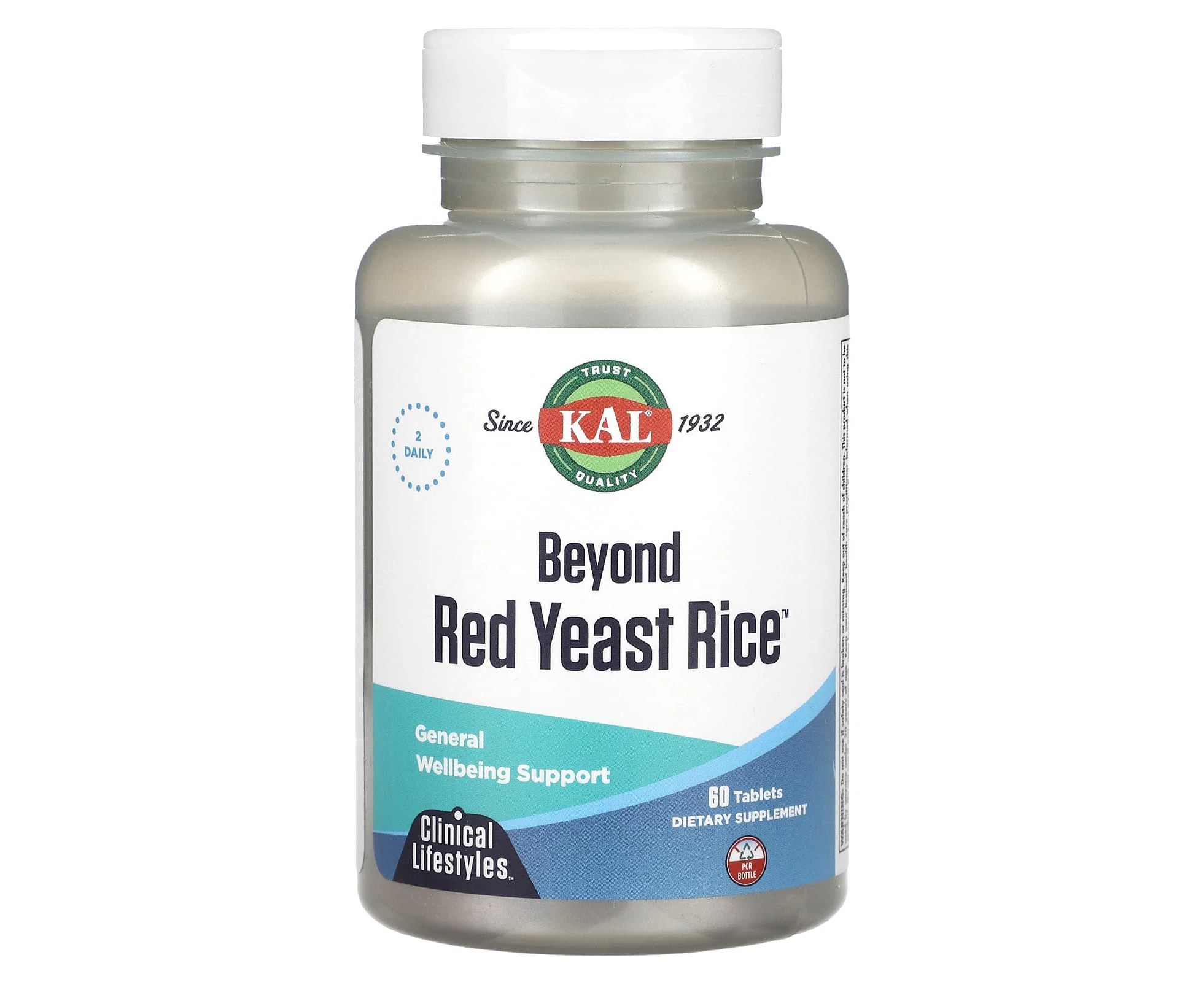 KAL, Beyond Red Yeast Rice, 60 Tablets