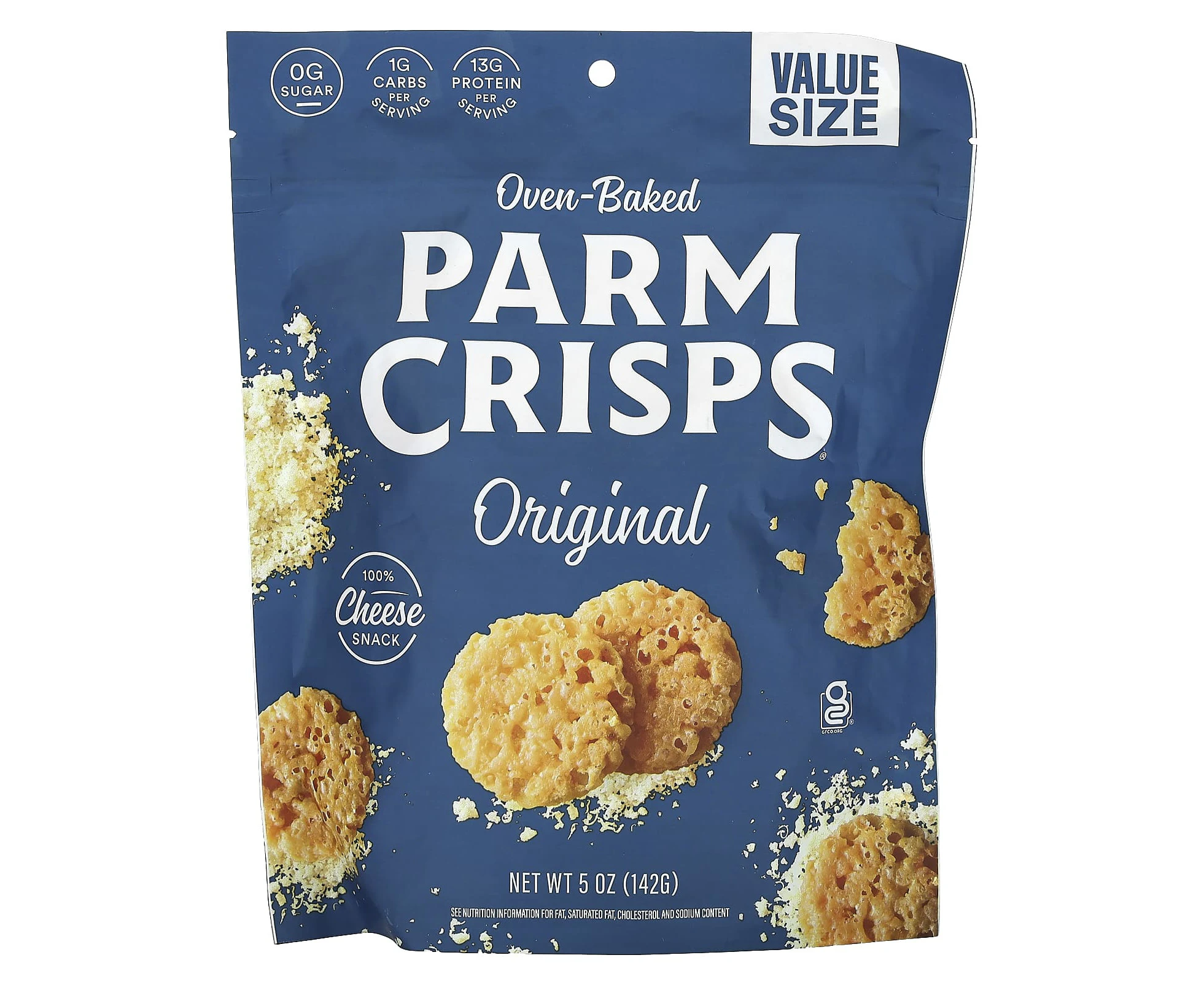 ParmCrisps, Oven-Baked, Original, 5 oz (142 g)