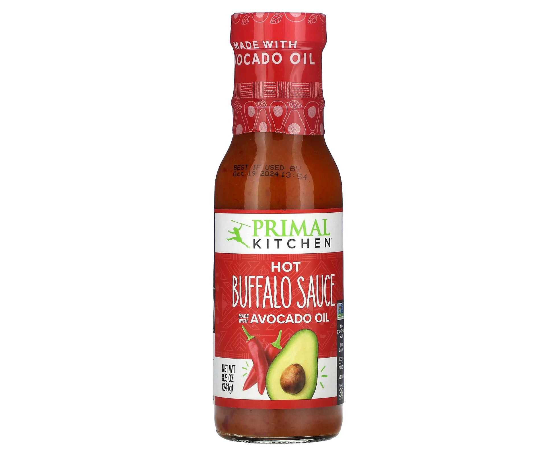 Primal Kitchen, Buffalo Sauce, Hot, 8.5 oz (241 g)