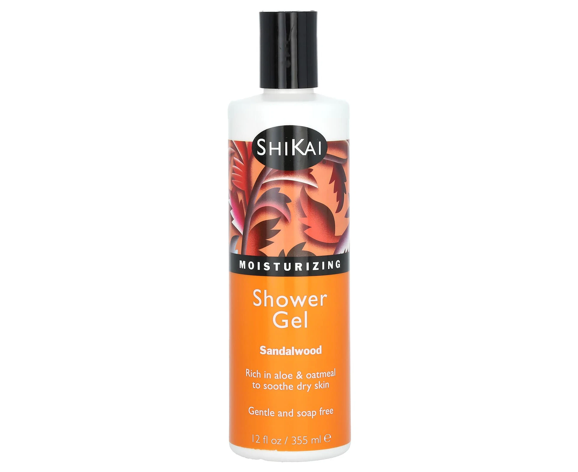 Shikai, Moisturizing Shower Gel, Sandalwood, 12 fl oz (355 ml)