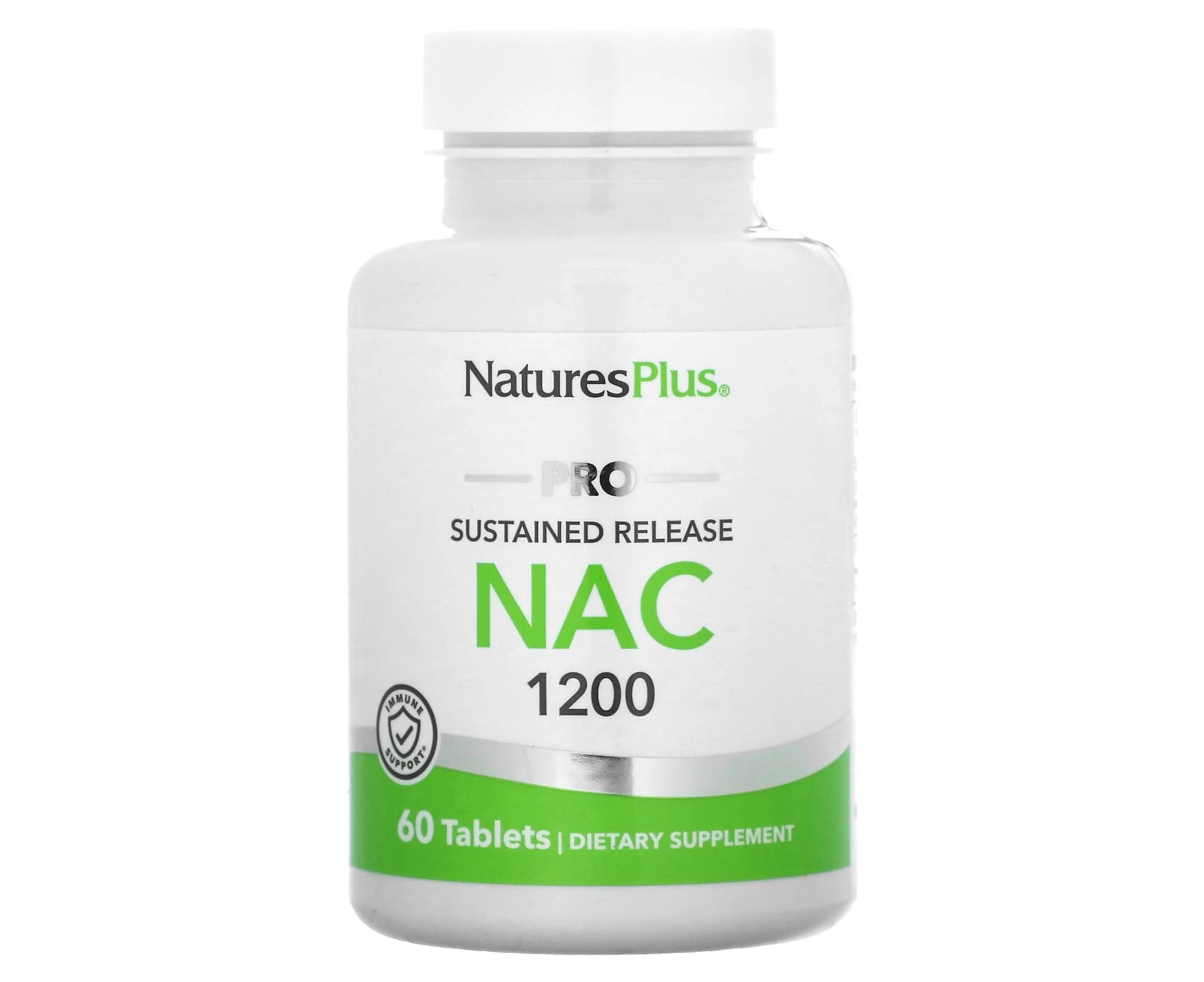 NaturesPlus, Pro NAC 1200, Sustained Release , 60 Tablets