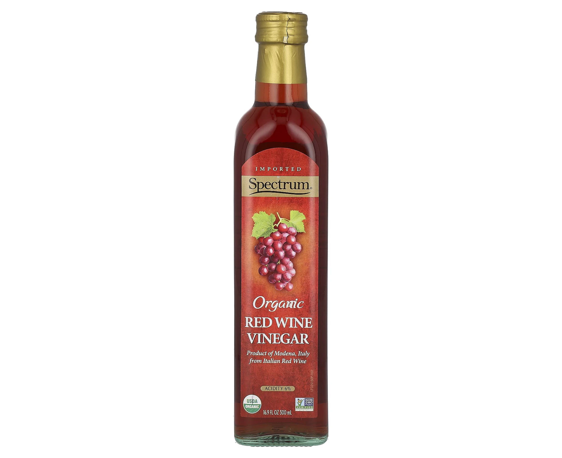 Spectrum Culinary, Organic Red Wine Vinegar, 16.9 fl oz (500 ml)