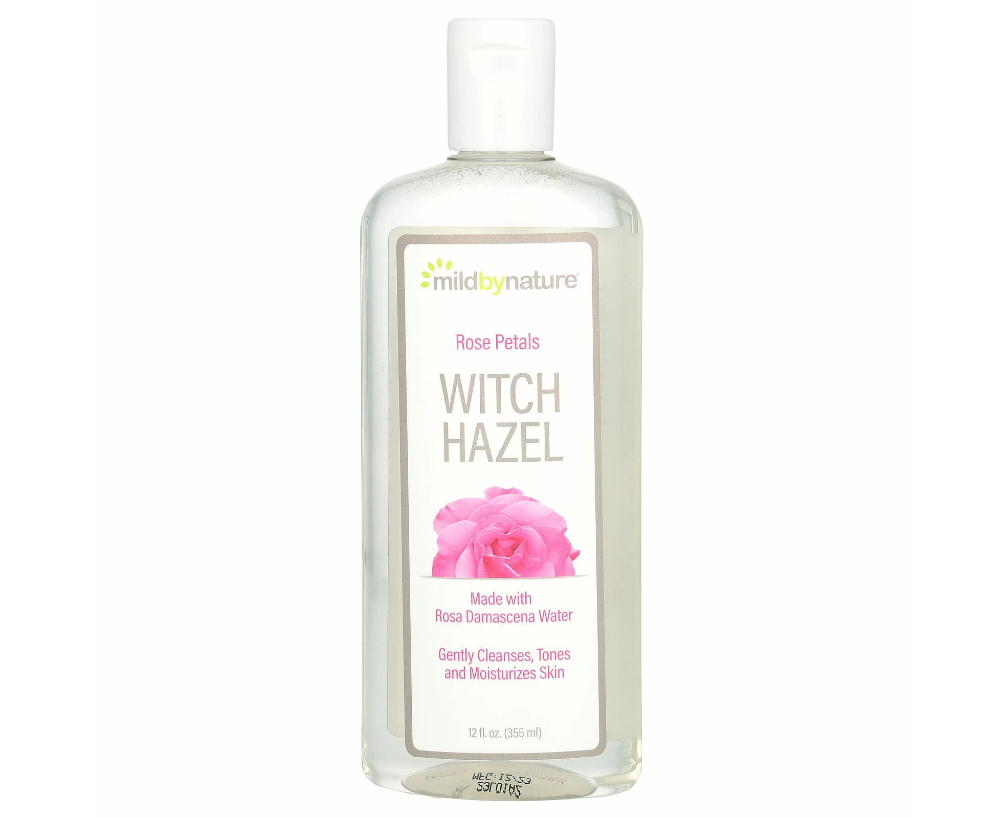 Mild By Nature, Witch Hazel, Alcohol-Free, Rose Petals, 12 fl oz (355 ml)