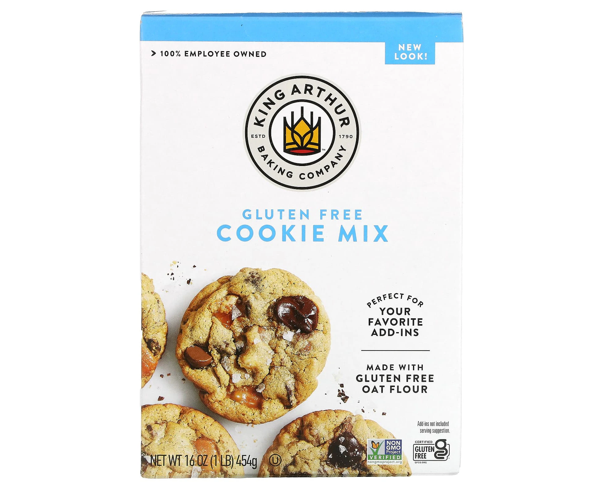 King Arthur Baking Company, Cookie Mix, Gluten Free, 16 oz (454 g)