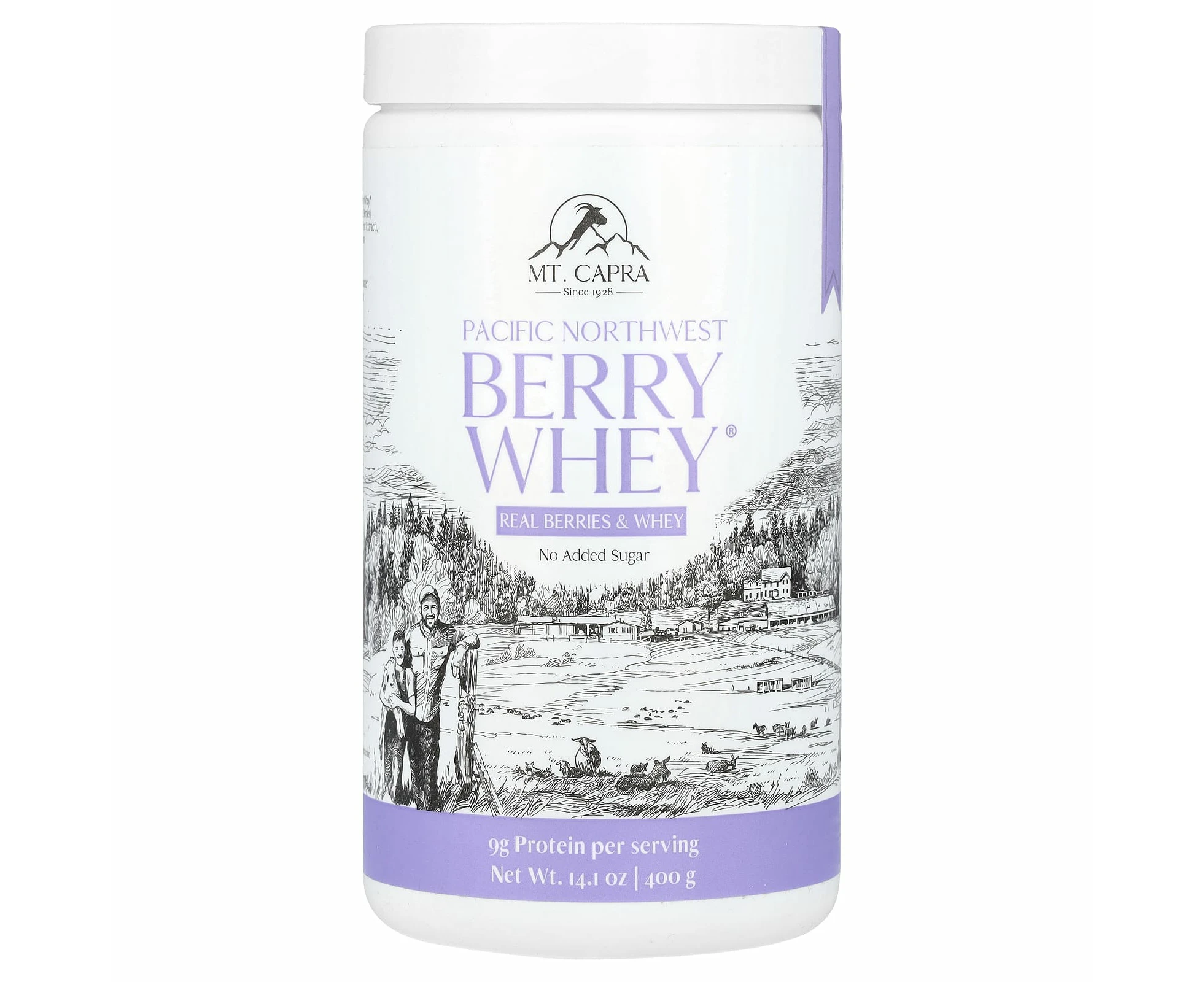 Mt. Capra, Pacific Northwest Berry Whey, 14.1 oz (400 g)