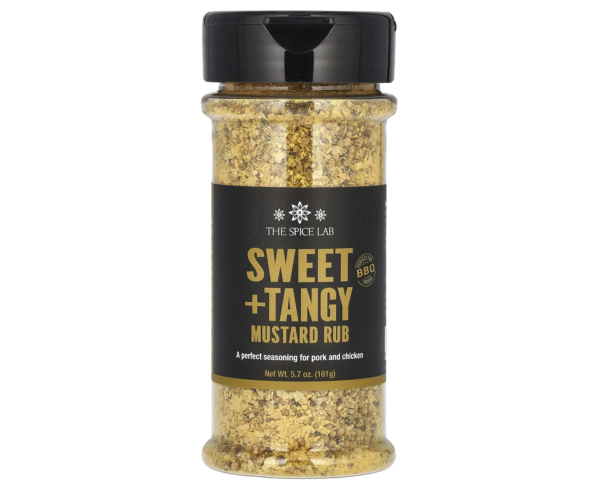 The Spice Lab, Sweet + Tangy Mustard Rub, 5.7 oz (161 g)