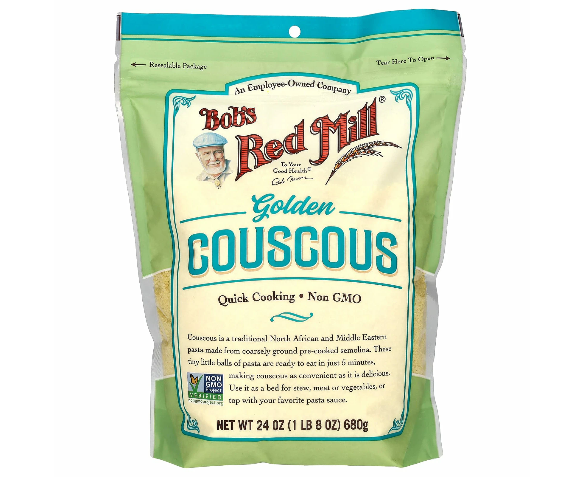 Bob's Red Mill, Golden Couscous, 24 oz (680 g)