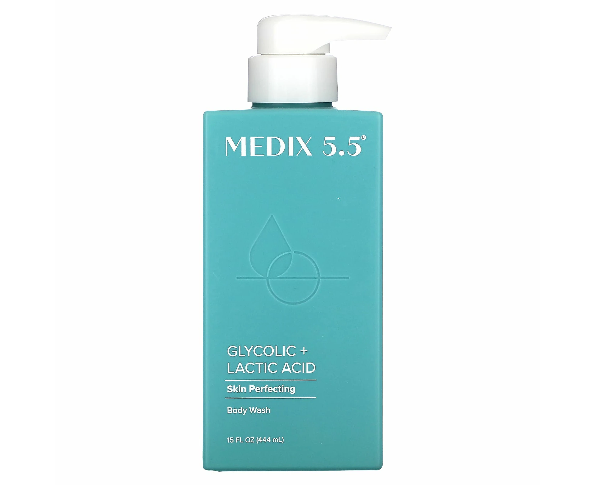 Medix 5.5, Skin Perfecting Body Wash, Glycolic + Lactic Acid , 15 fl oz (444 ml)