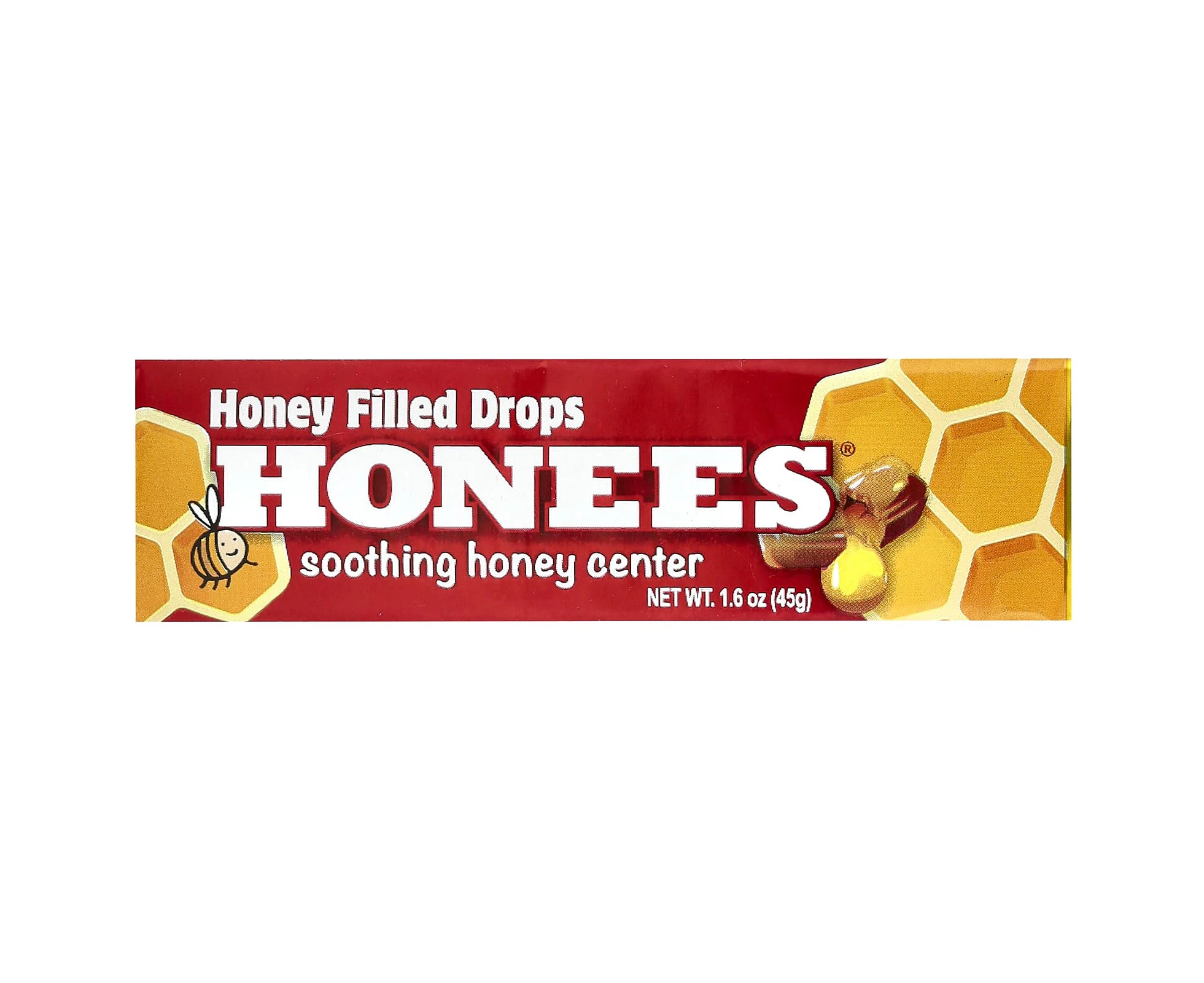 Honees, Honey Filled Drops, 1.6 oz (45 g)