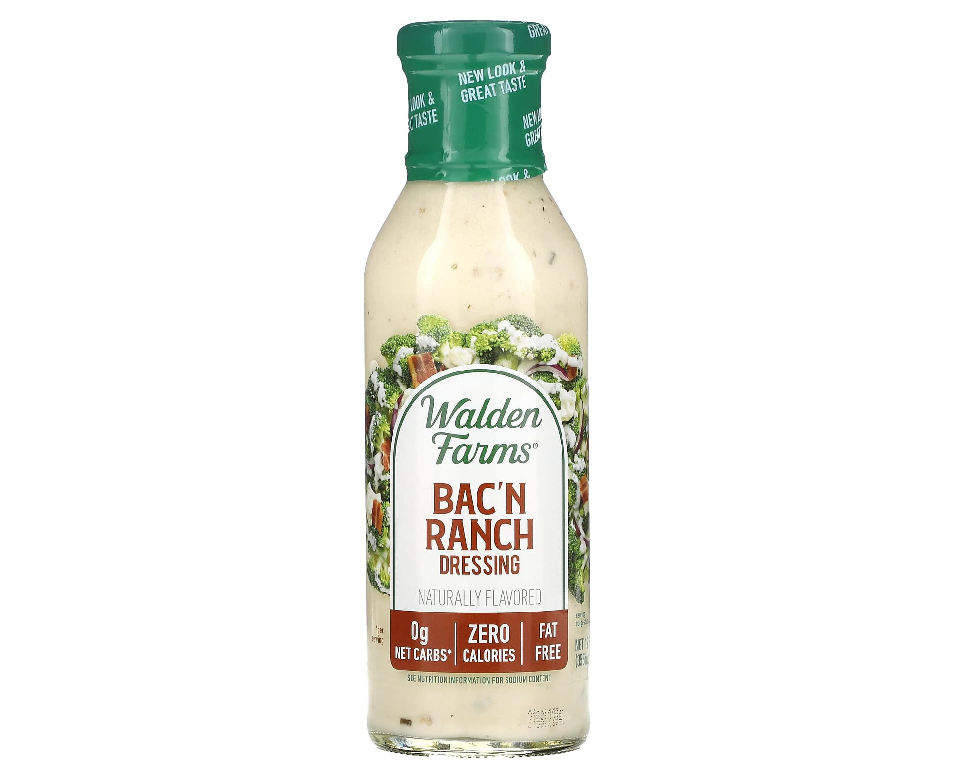 Walden Farms, Bacon Ranch Dressing, 12 fl oz (355 ml)