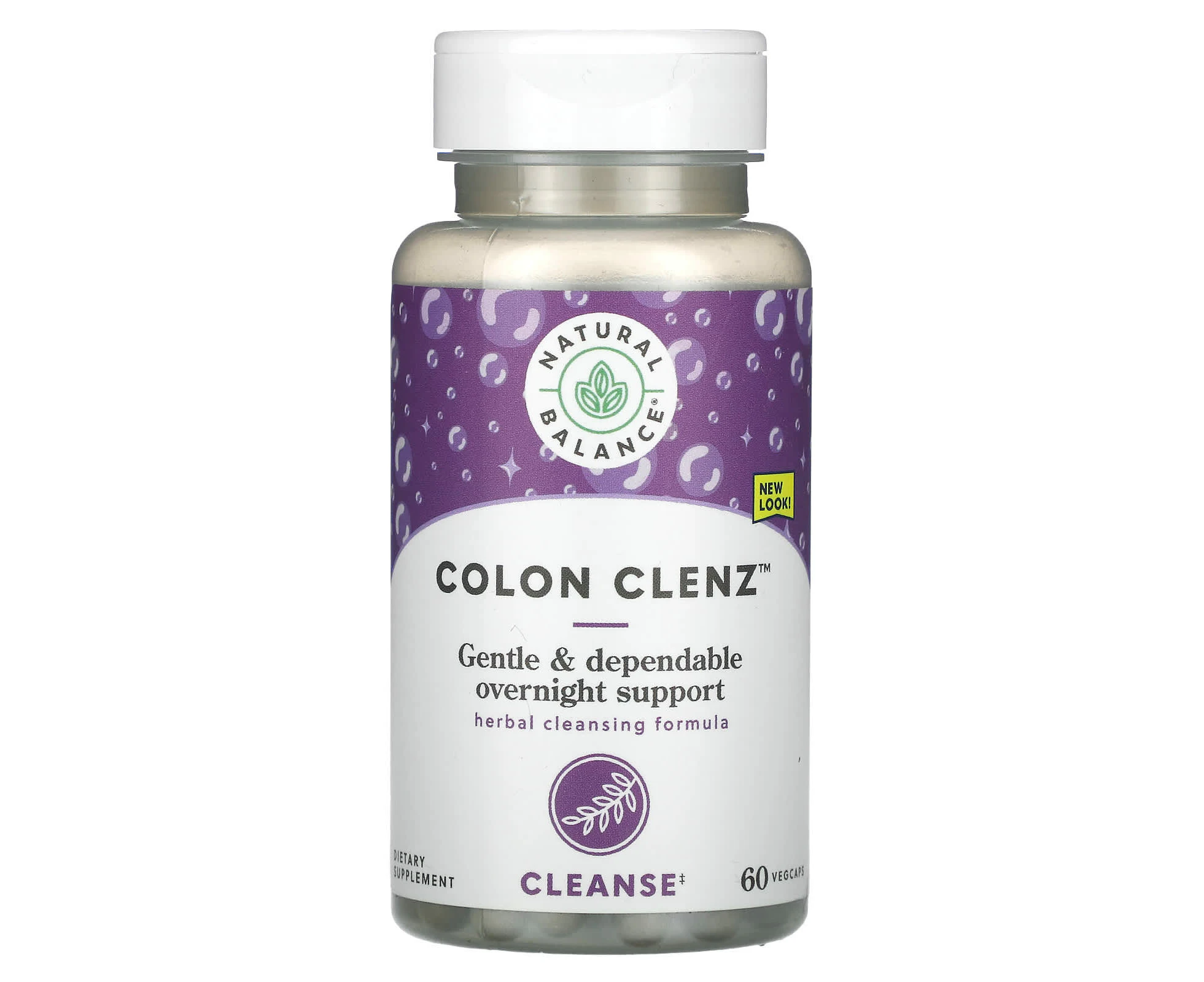 Natural Balance, Colon Clenz, 60 VegCaps