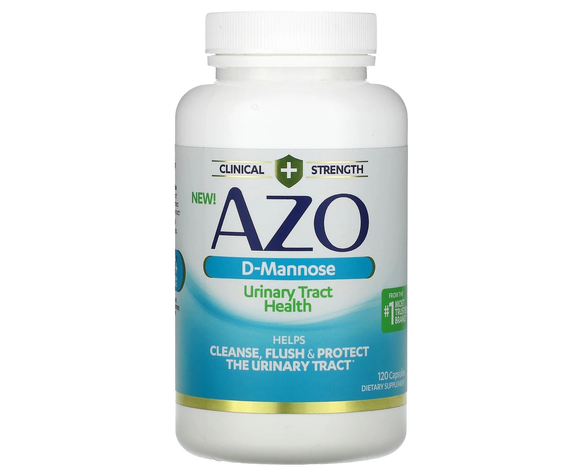 Azo, D-Mannose, Urinary Tract Health, 120 Capsules