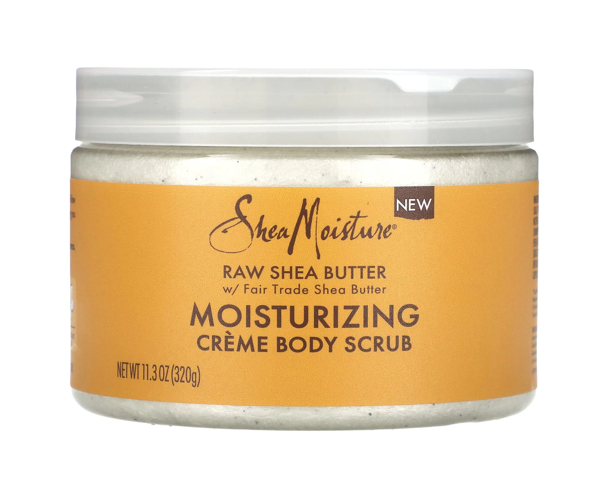 SheaMoisture, Raw Shea Butter, Moisturizing Cr√®me Body Scrub, 11.3 oz (320 g)