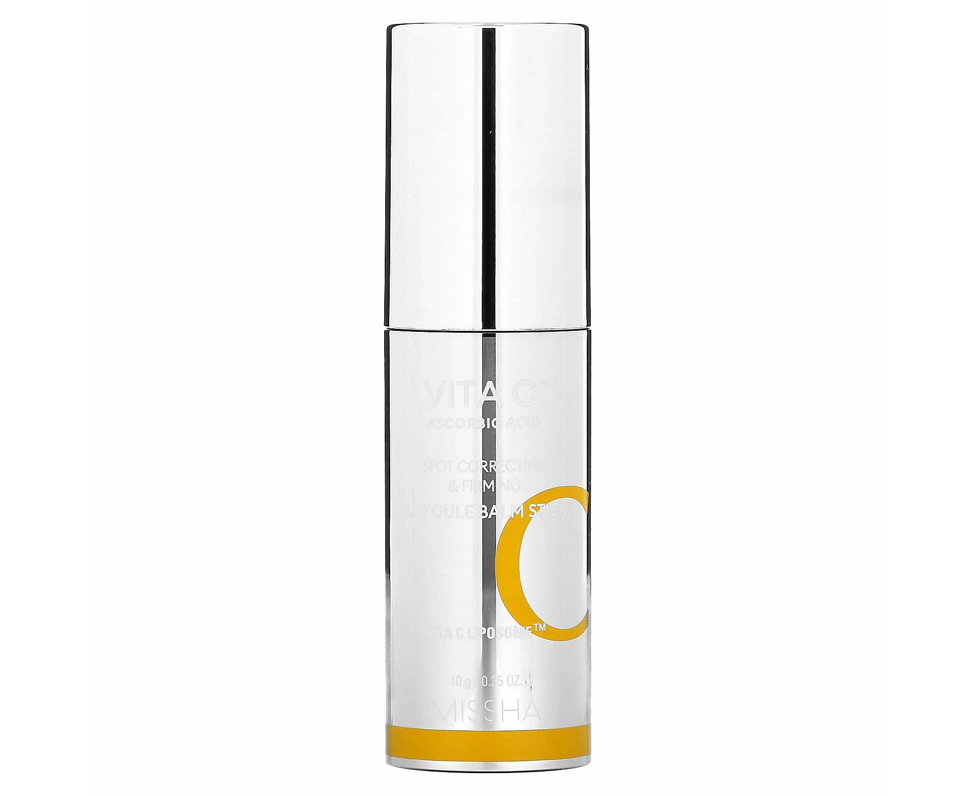 Missha, Vita C Plus Ascorbic Acid, Spot Correcting & Firming Ampoule Balm Stick, 0.35 oz (10 g)