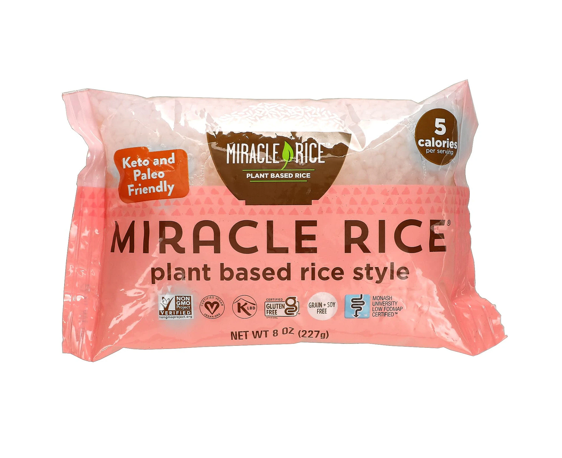 Miracle Noodle, Miracle Rice, 8 oz (227 g)