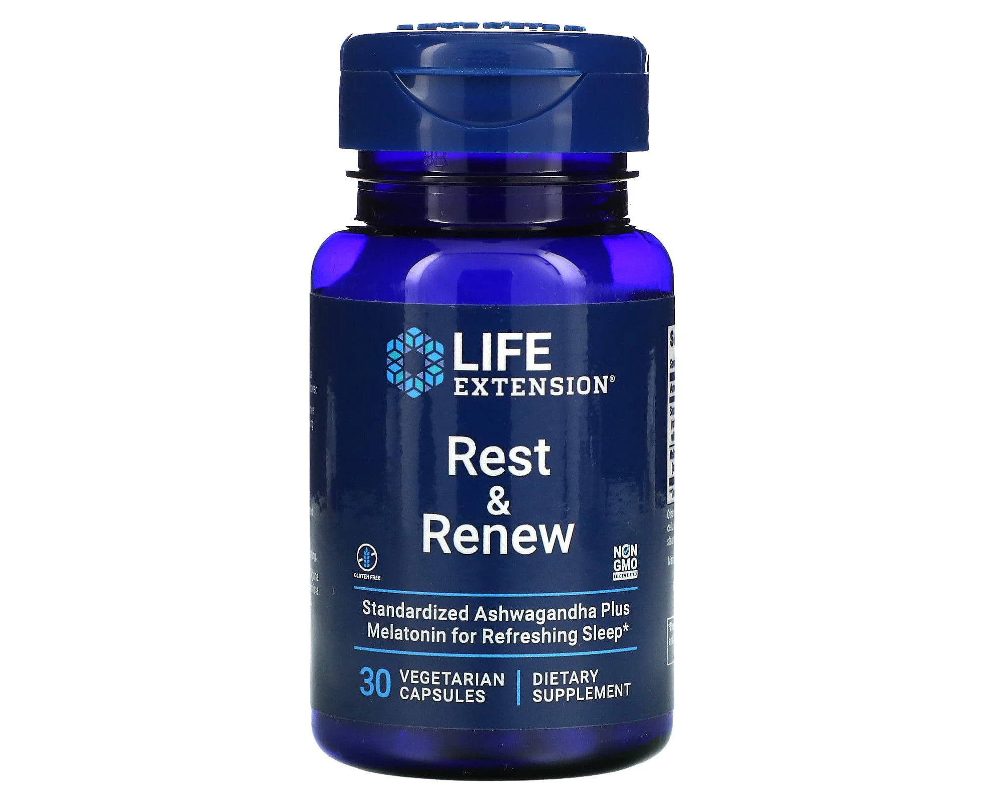 Life Extension, Rest & Renew, 30 Vegetarian Capsules