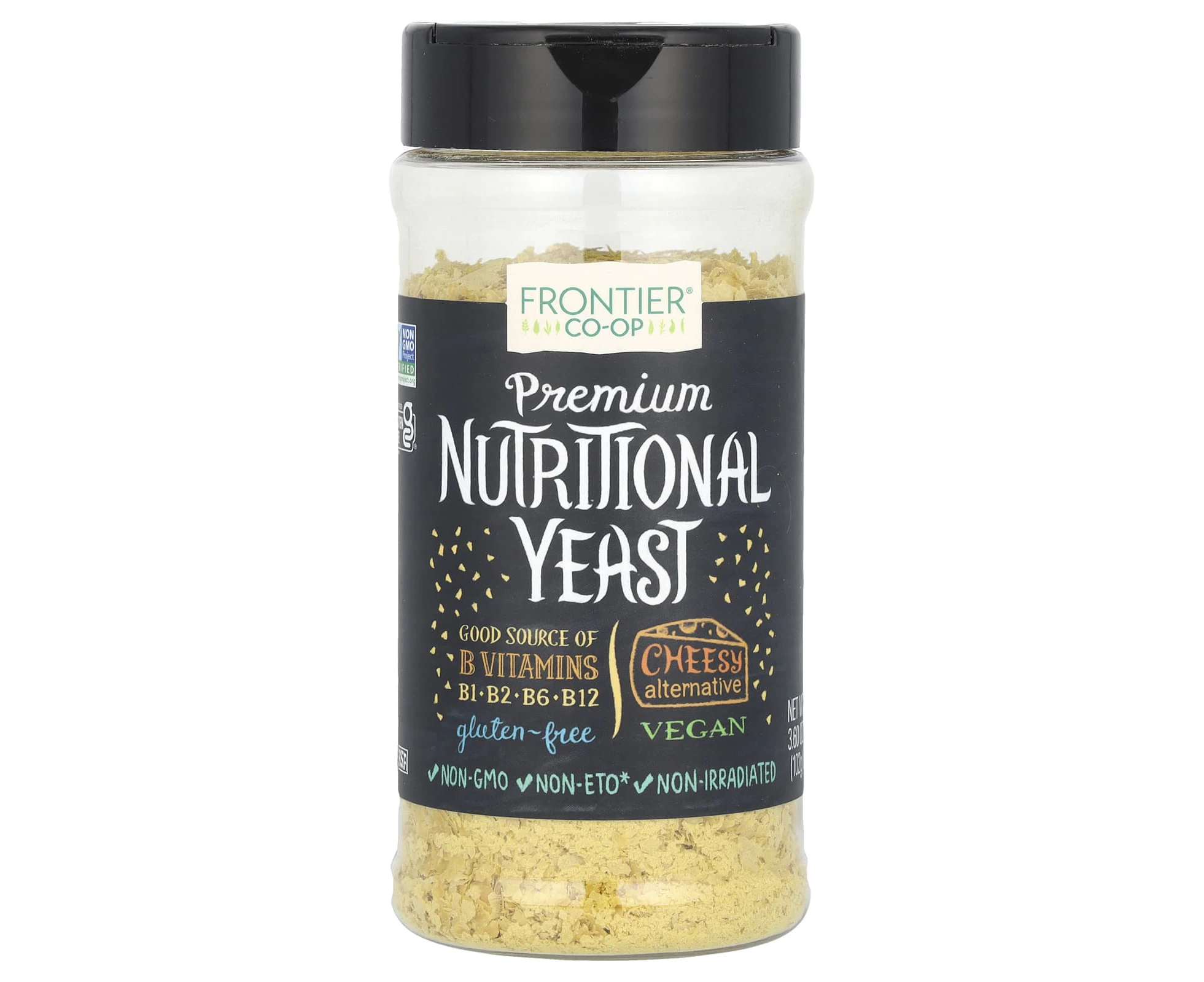 Frontier Co-op, Premium Nutritional Yeast, 3.6 oz (102 g)