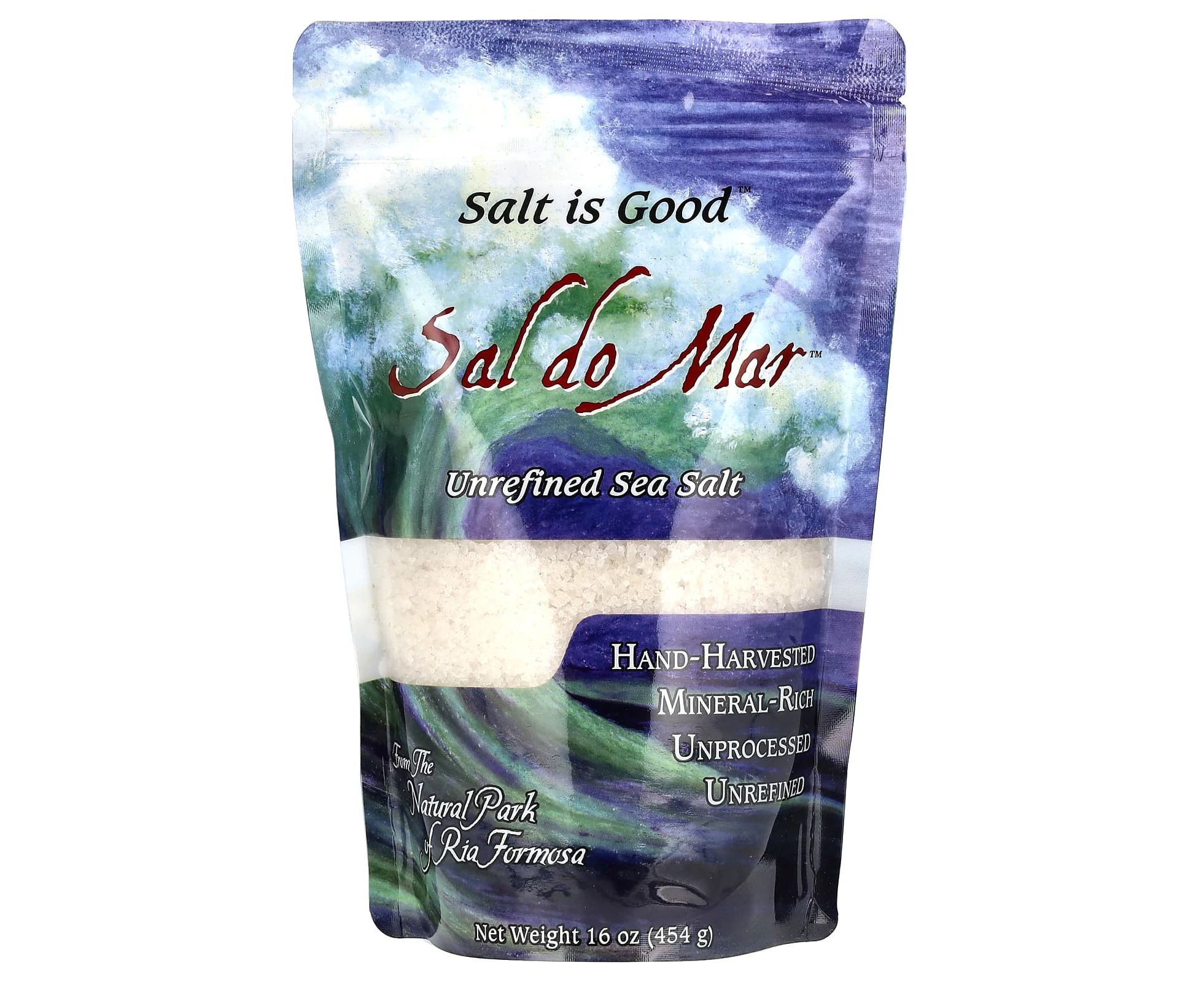 Mate Factor, Sal do Mar, Unrefined Sea Salt, 16 oz (454 g)