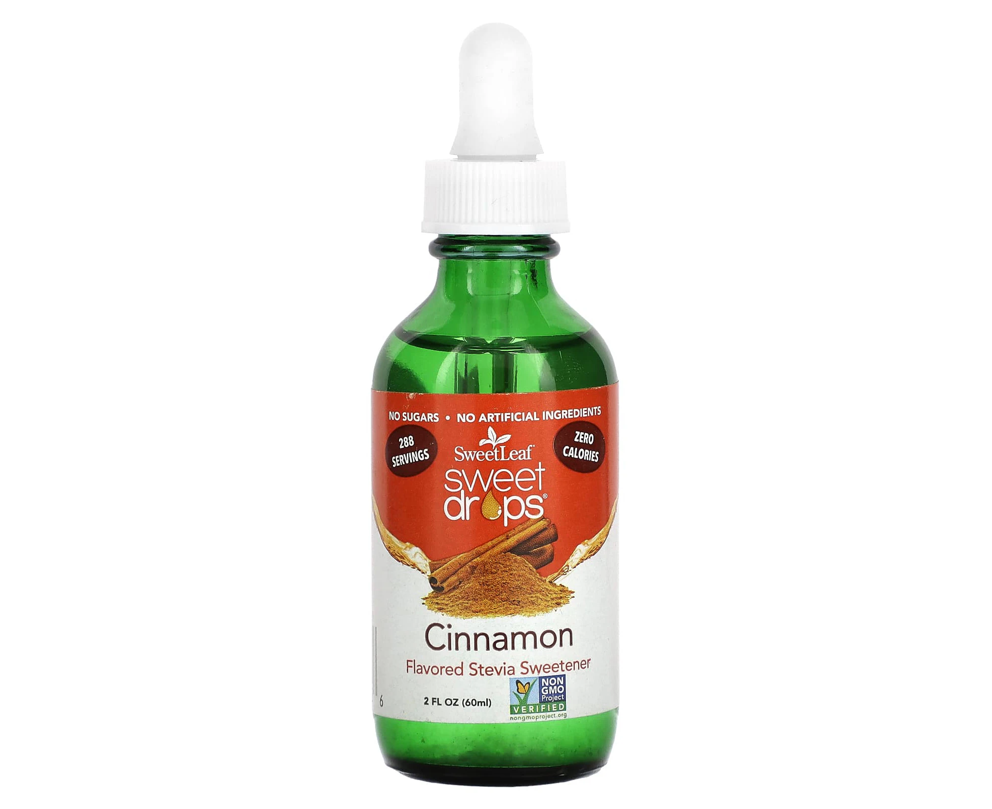 Wisdom Natural, SweetLeaf, Sweet Drops, Cinnamon, 2 fl oz (60 ml)