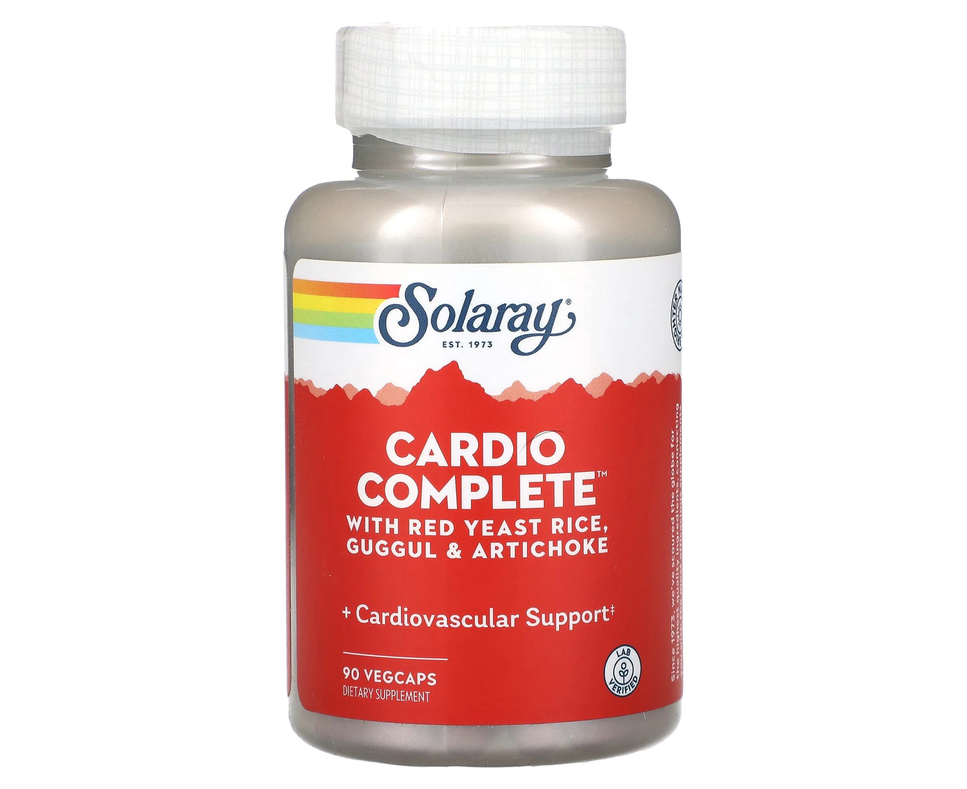 Solaray, Cardio Complete with Red Yeast Rice, Guggul & Artichoke, 90 VegCaps