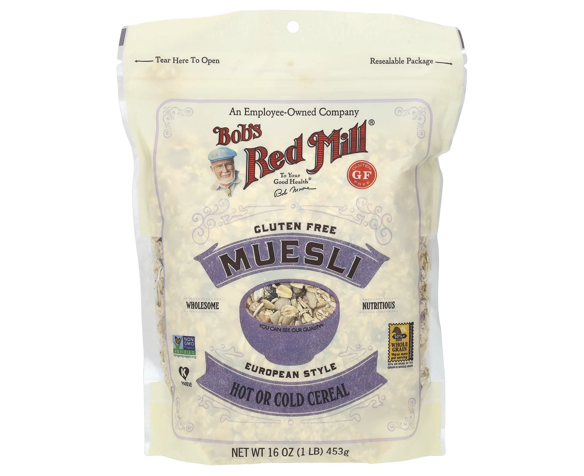 Bob's Red Mill, Muesli, Gluten Free, 16 oz (453 g)