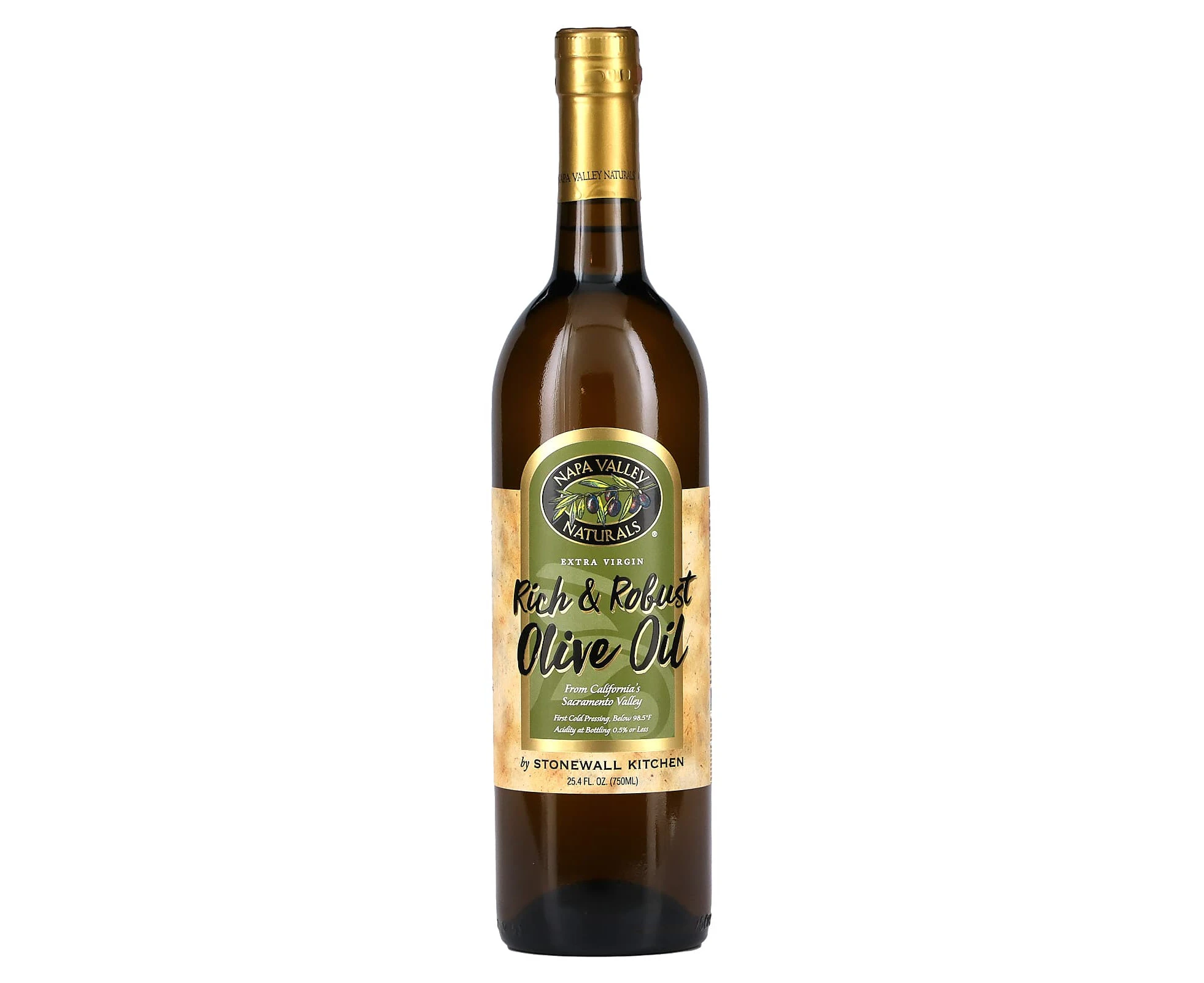 Napa Valley Naturals, Rich & Robust Extra Virgin Olive Oil, 25.4 fl oz (750 ml)