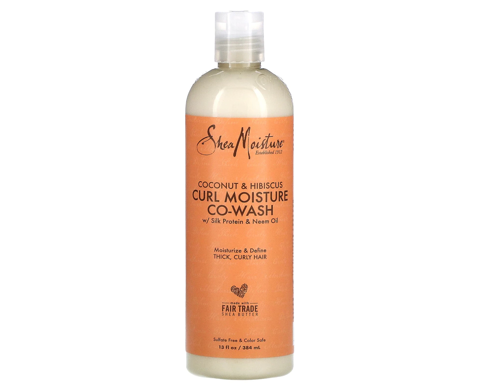 SheaMoisture, Curl Moisture Co-Wash, Coconut & Hibiscus, 13 fl oz (384 ml)