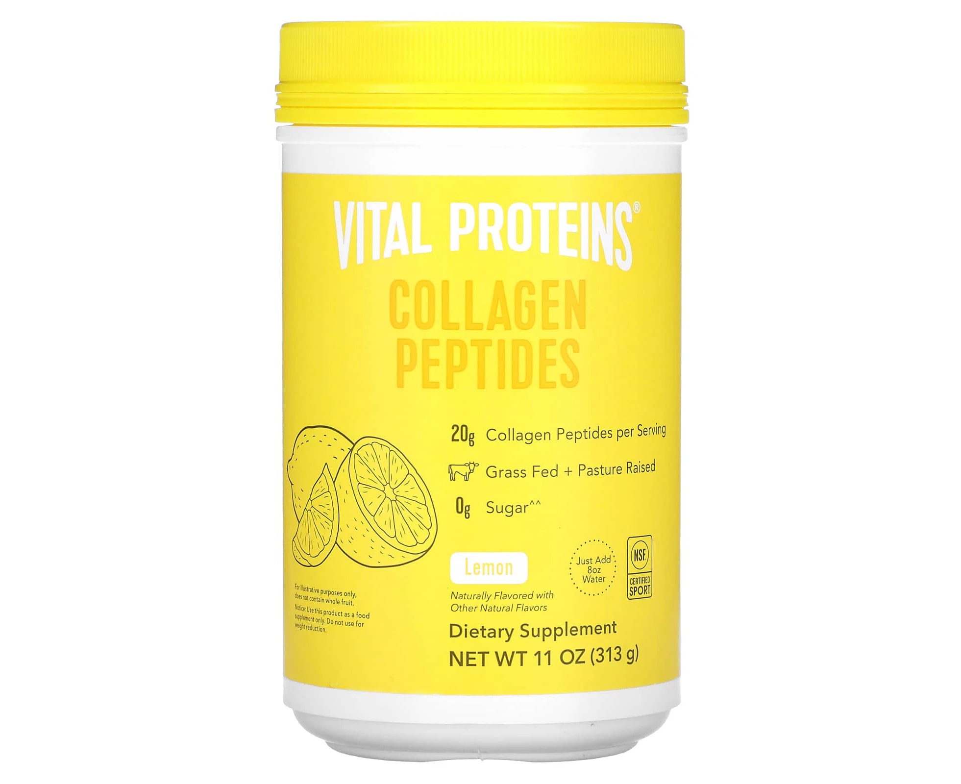 Vital Proteins, Collagen Peptides, Lemon, 11 oz (313 g)