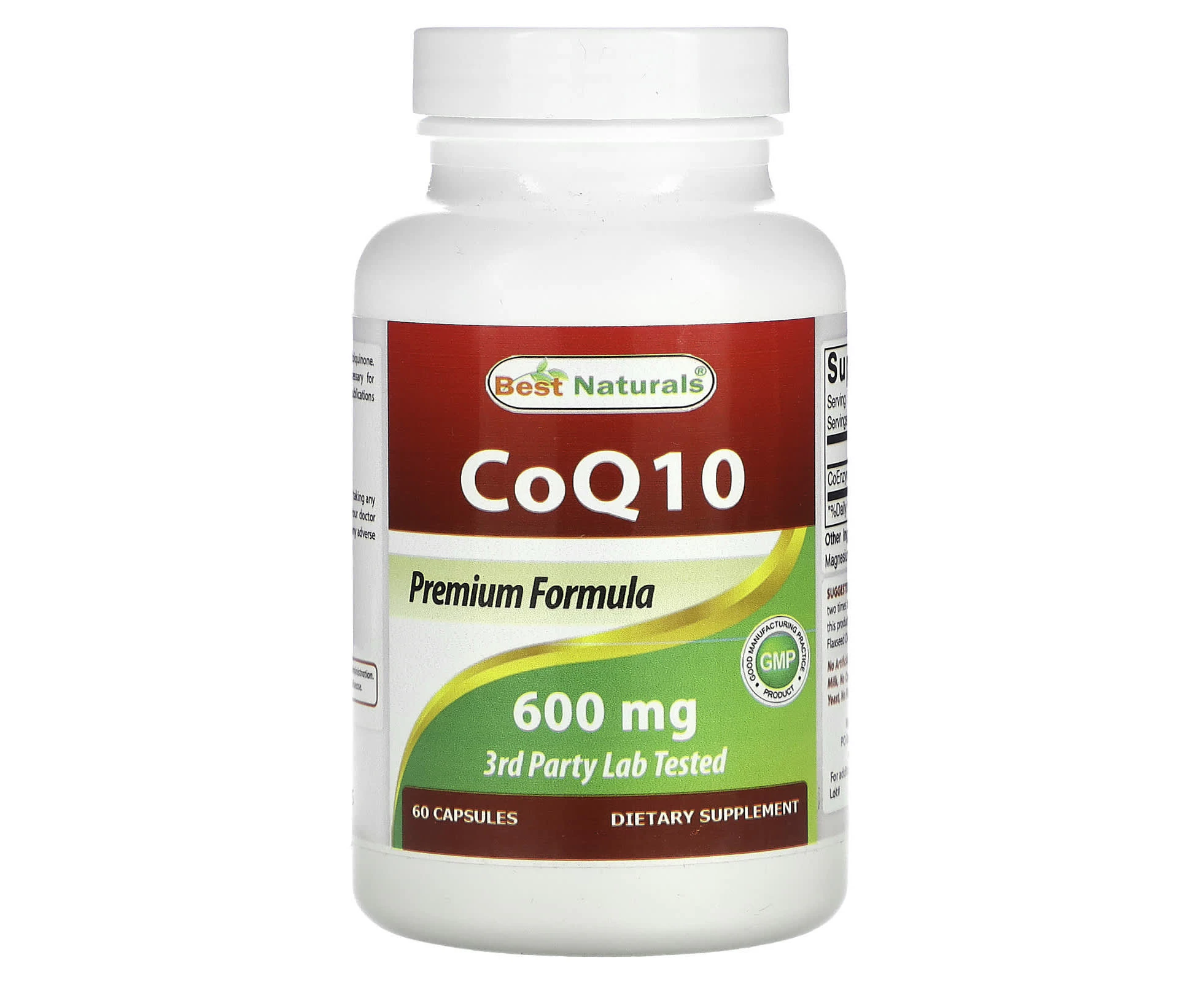 Best Naturals, CoQ10, 600 mg, 60 Capsules