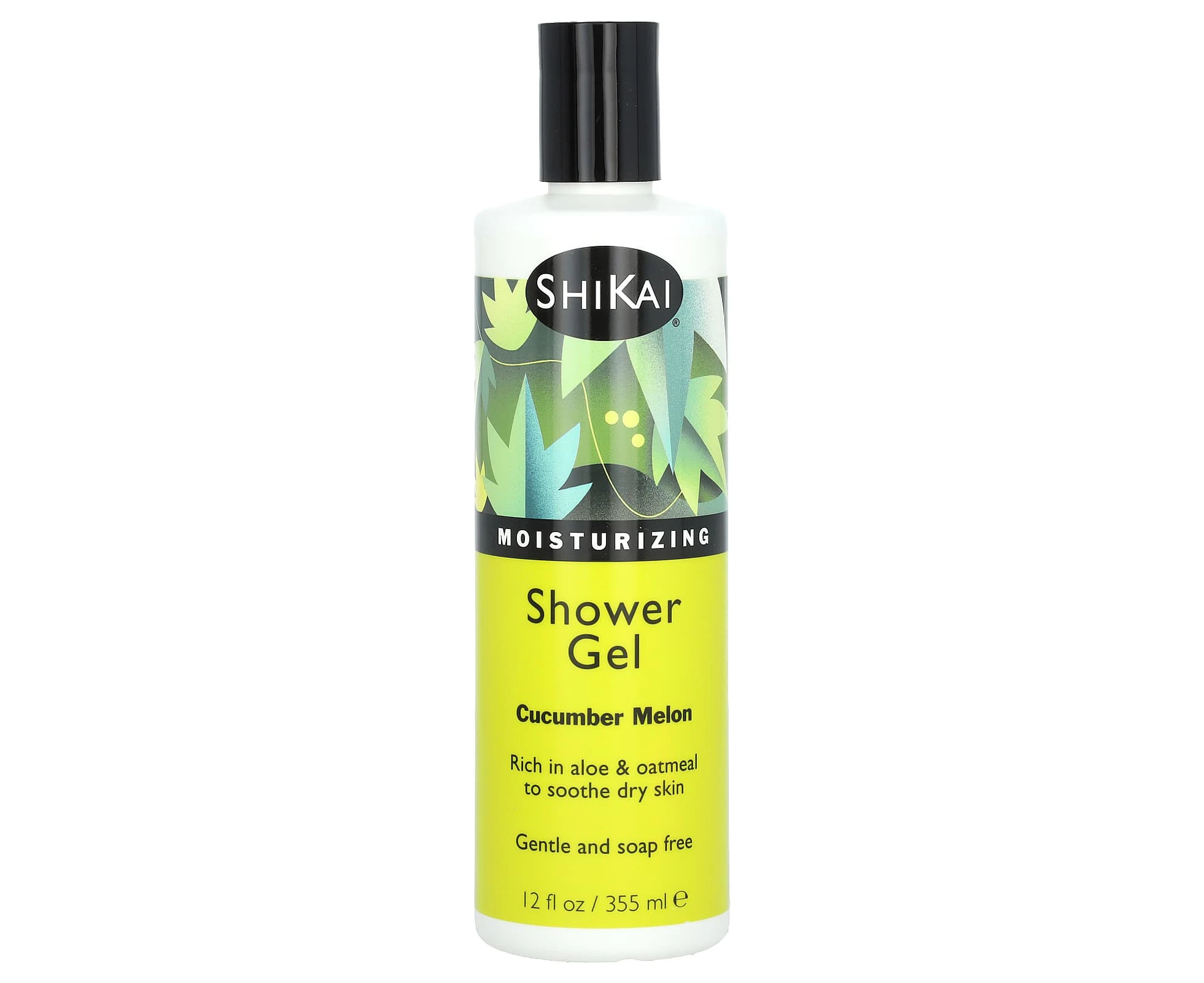 Shikai, Moisturizing Shower Gel, Cucumber Melon, 12 fl oz (355 ml)