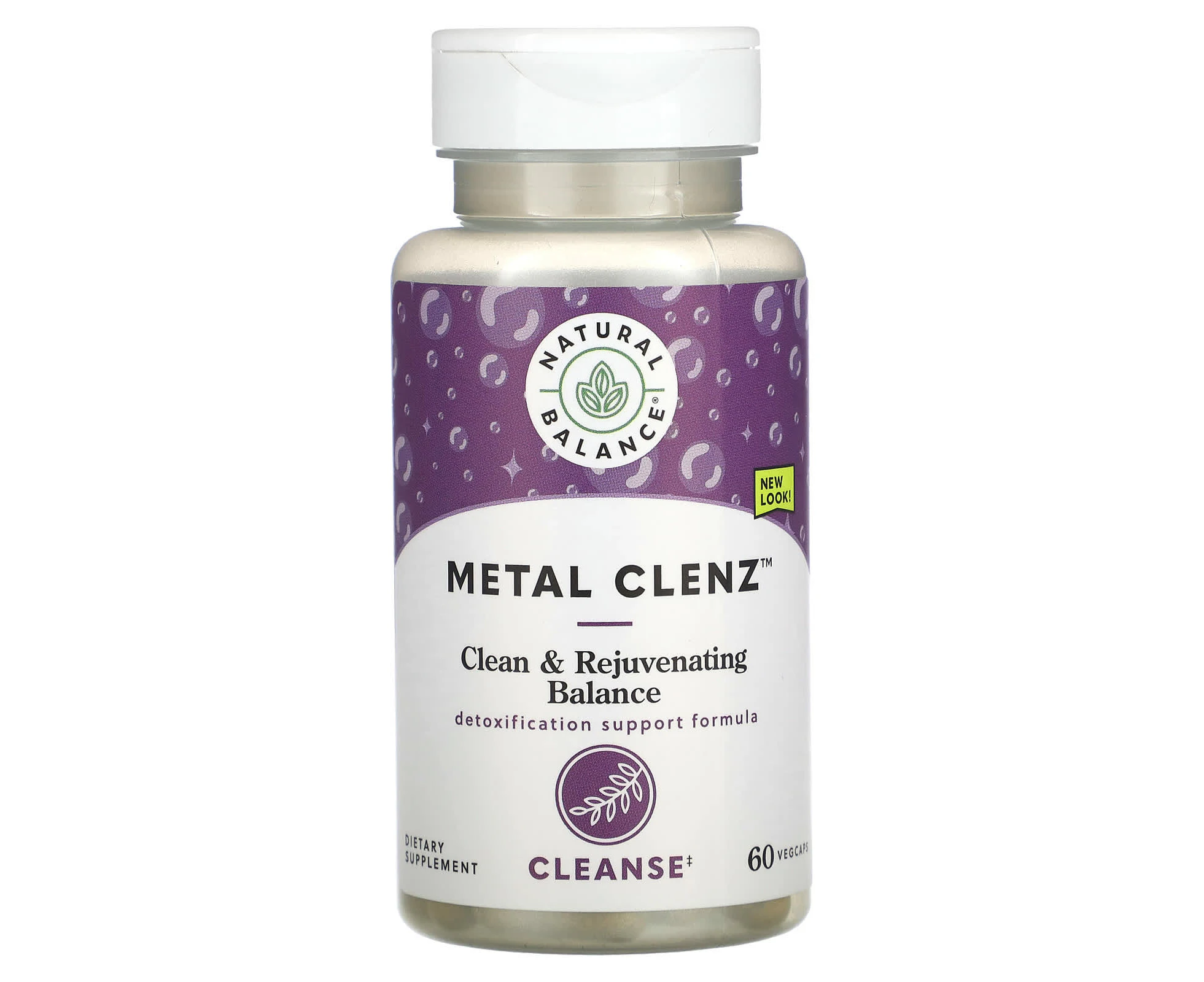 Natural Balance, Metal Clenz, 60 VegCaps