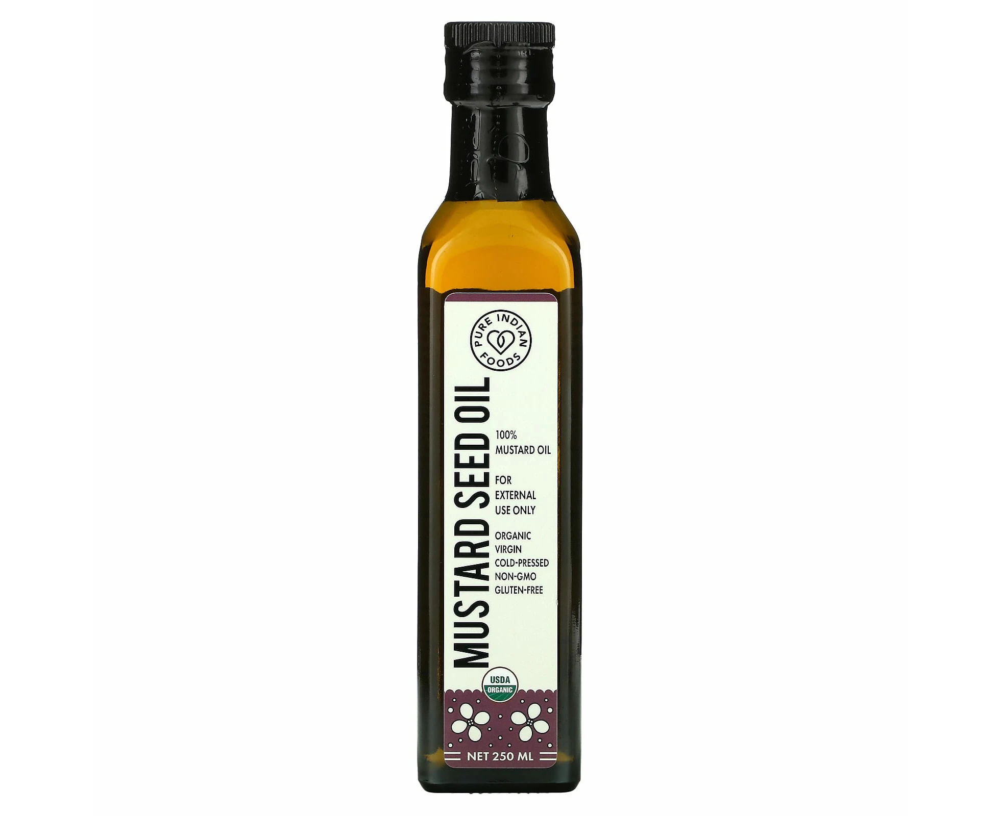 Pure Indian Foods, Mustard Seed Oil, 250 ml